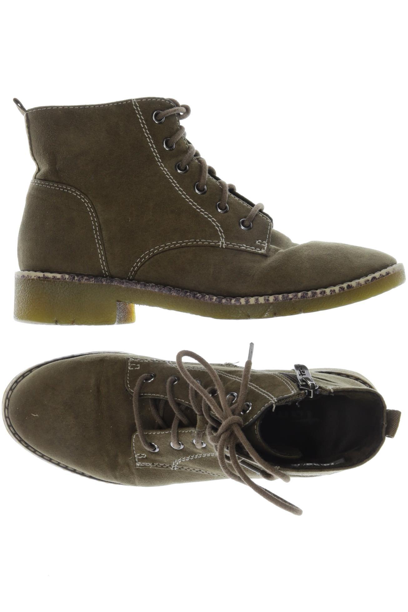 

Tamaris Damen Stiefelette, grün, Gr. 36