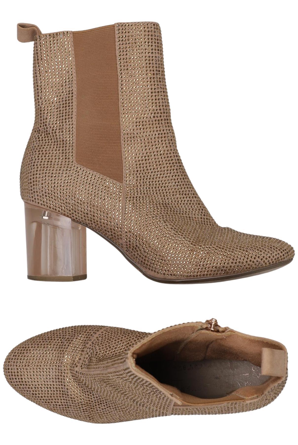 

Tamaris Damen Stiefelette, gold, Gr. 38