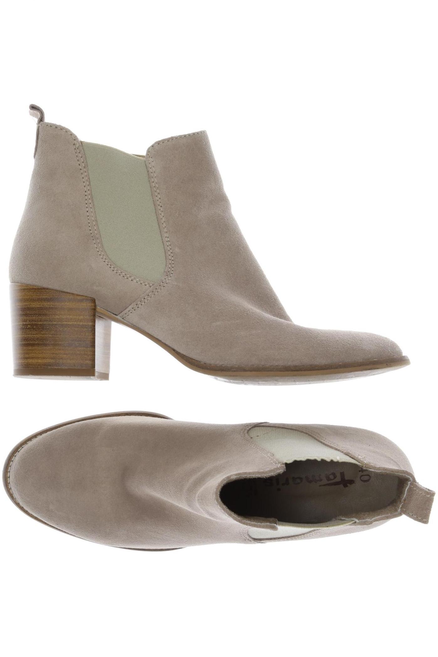 

Tamaris Damen Stiefelette, beige, Gr. 40