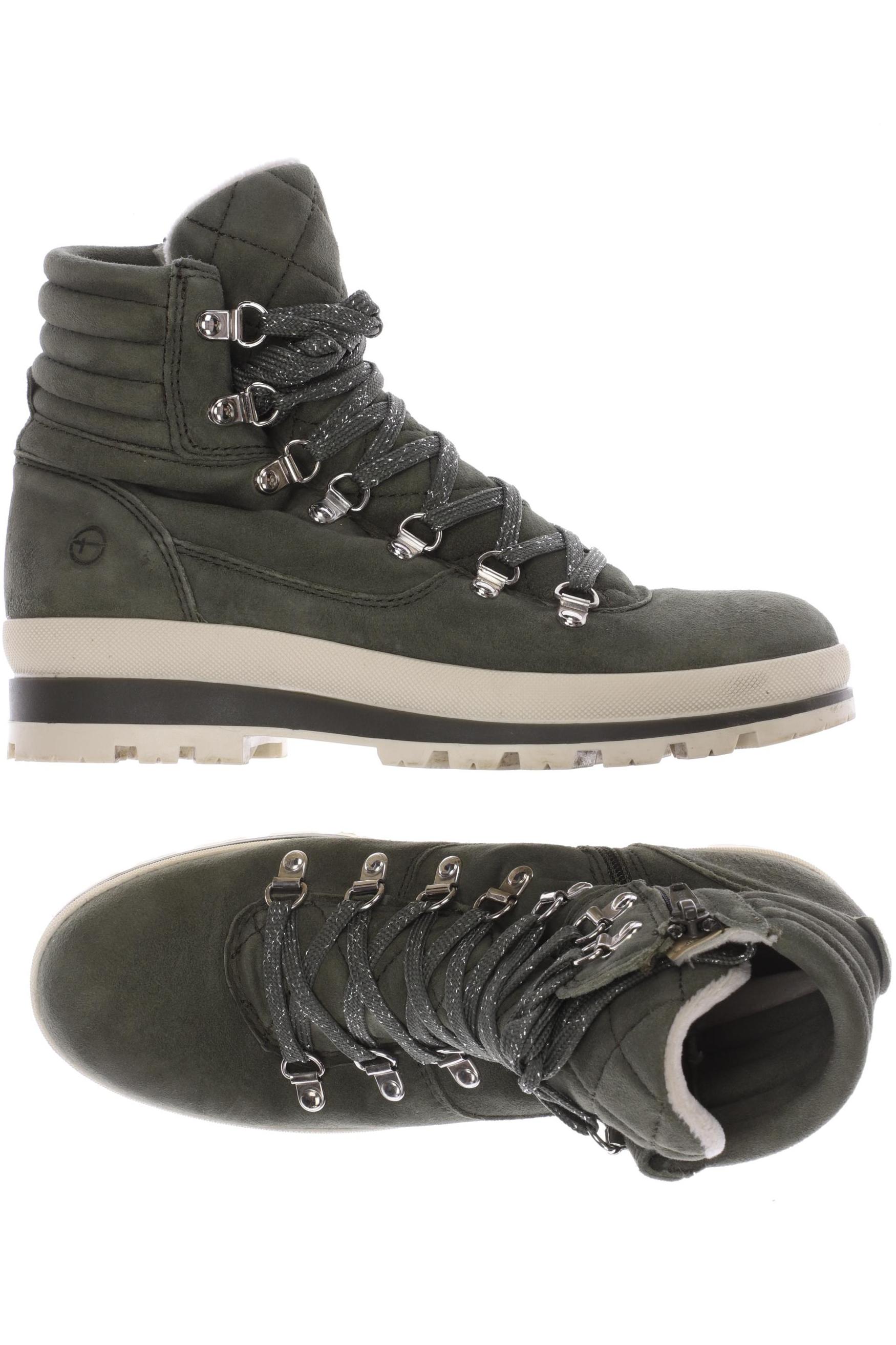 

Tamaris Damen Stiefelette, grün, Gr. 39