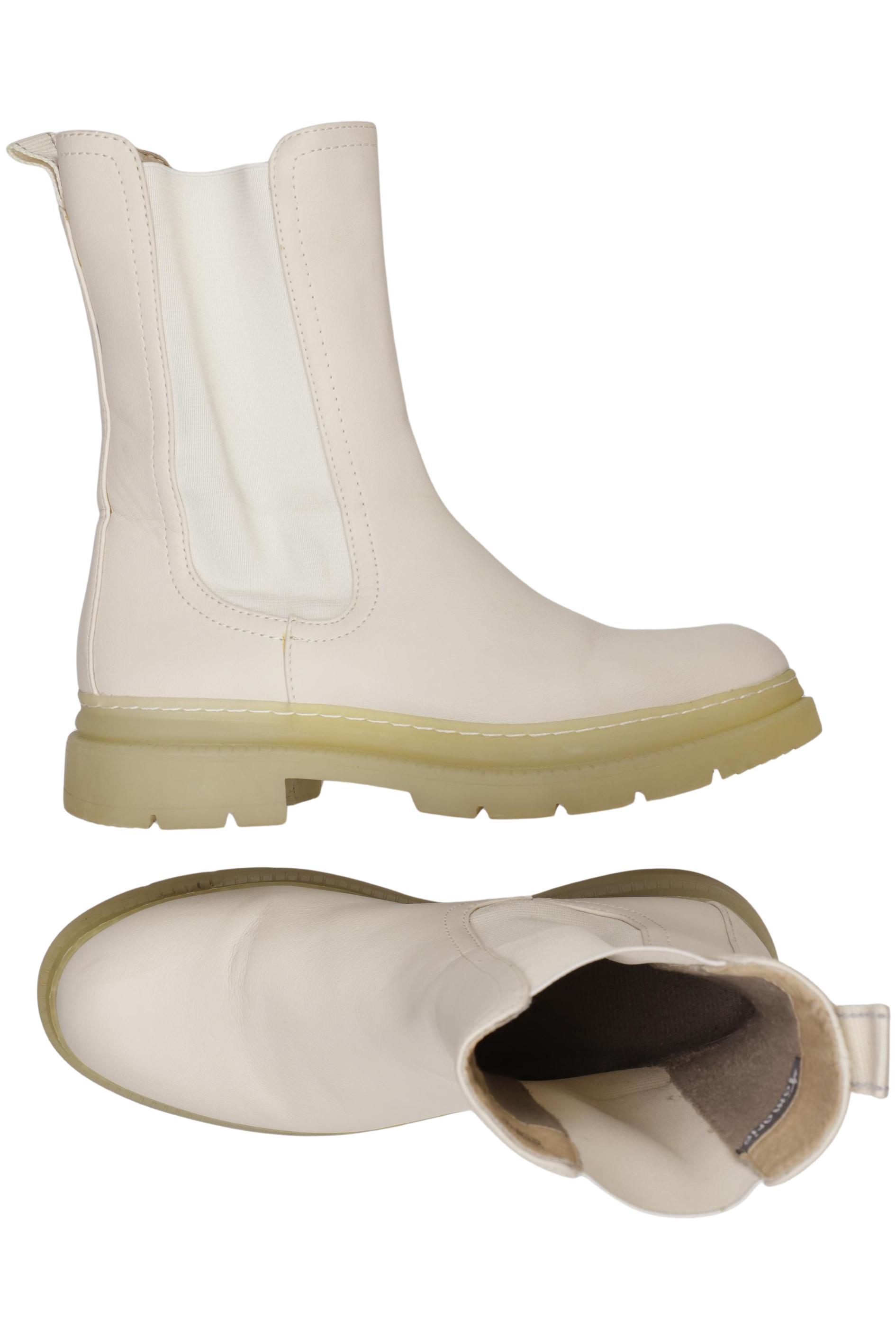 

Tamaris Damen Stiefelette, cremeweiß, Gr. 38