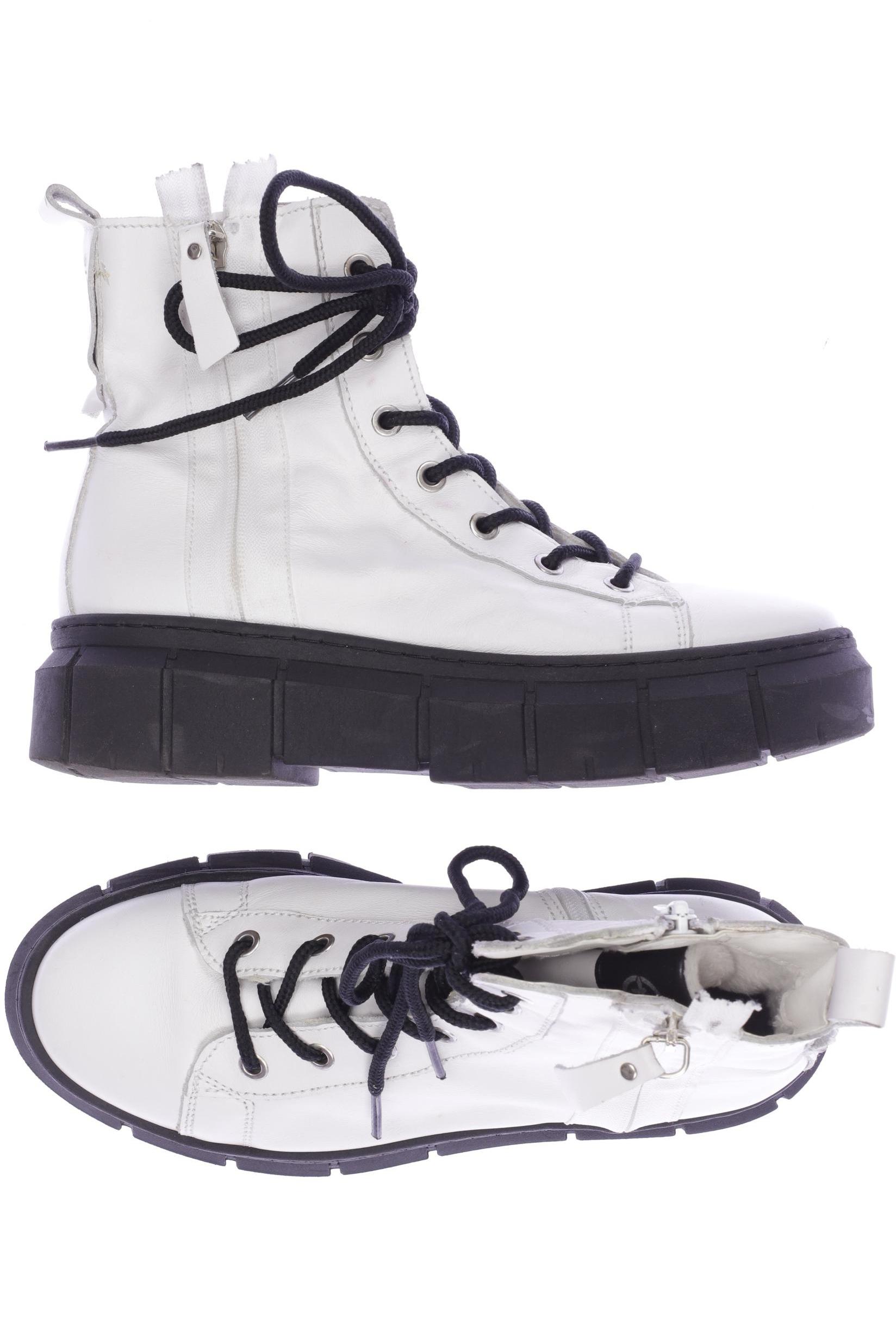 

Tamaris Damen Stiefelette, weiß, Gr. 37