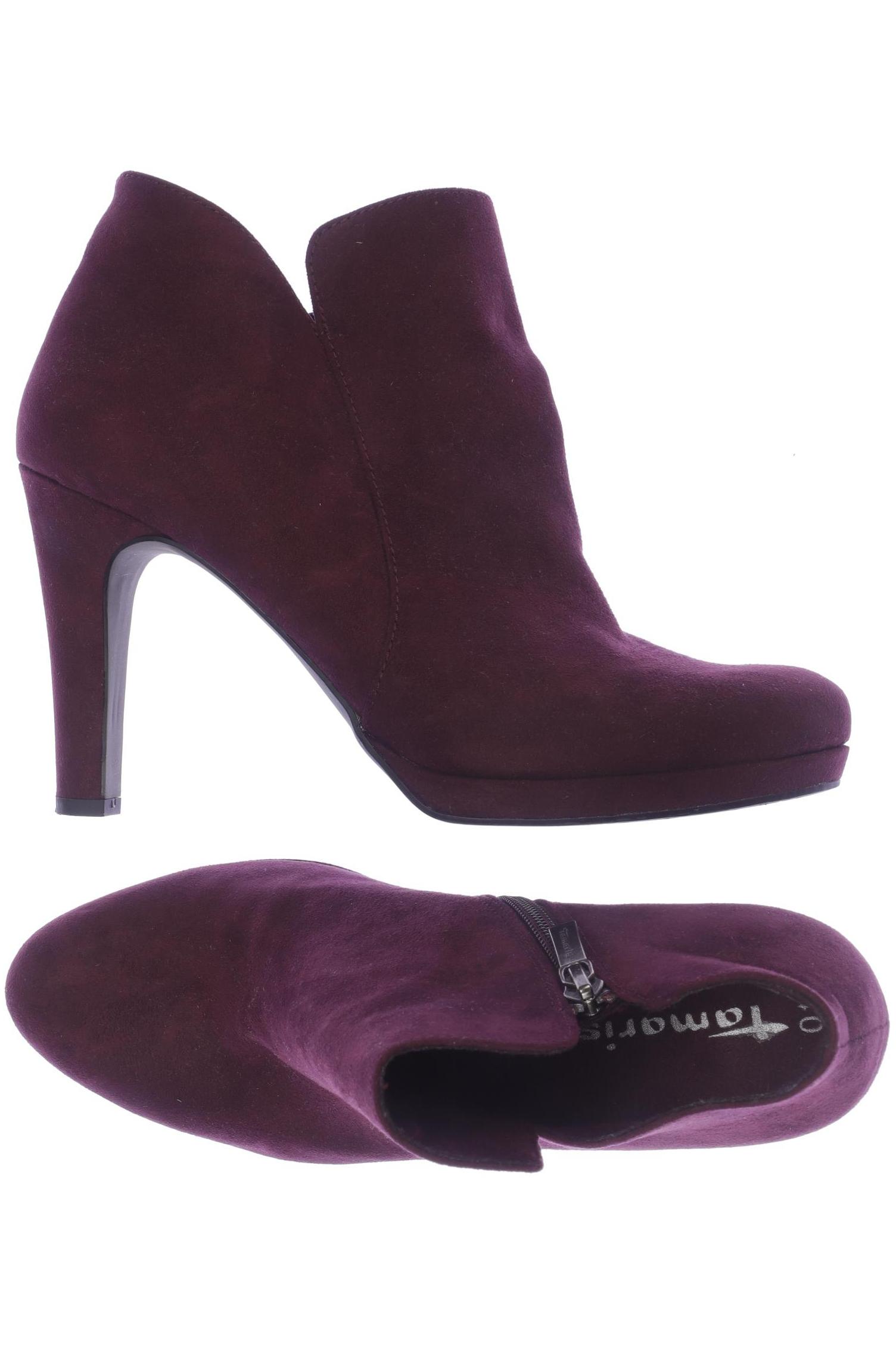 

Tamaris Damen Stiefelette, bordeaux, Gr. 40