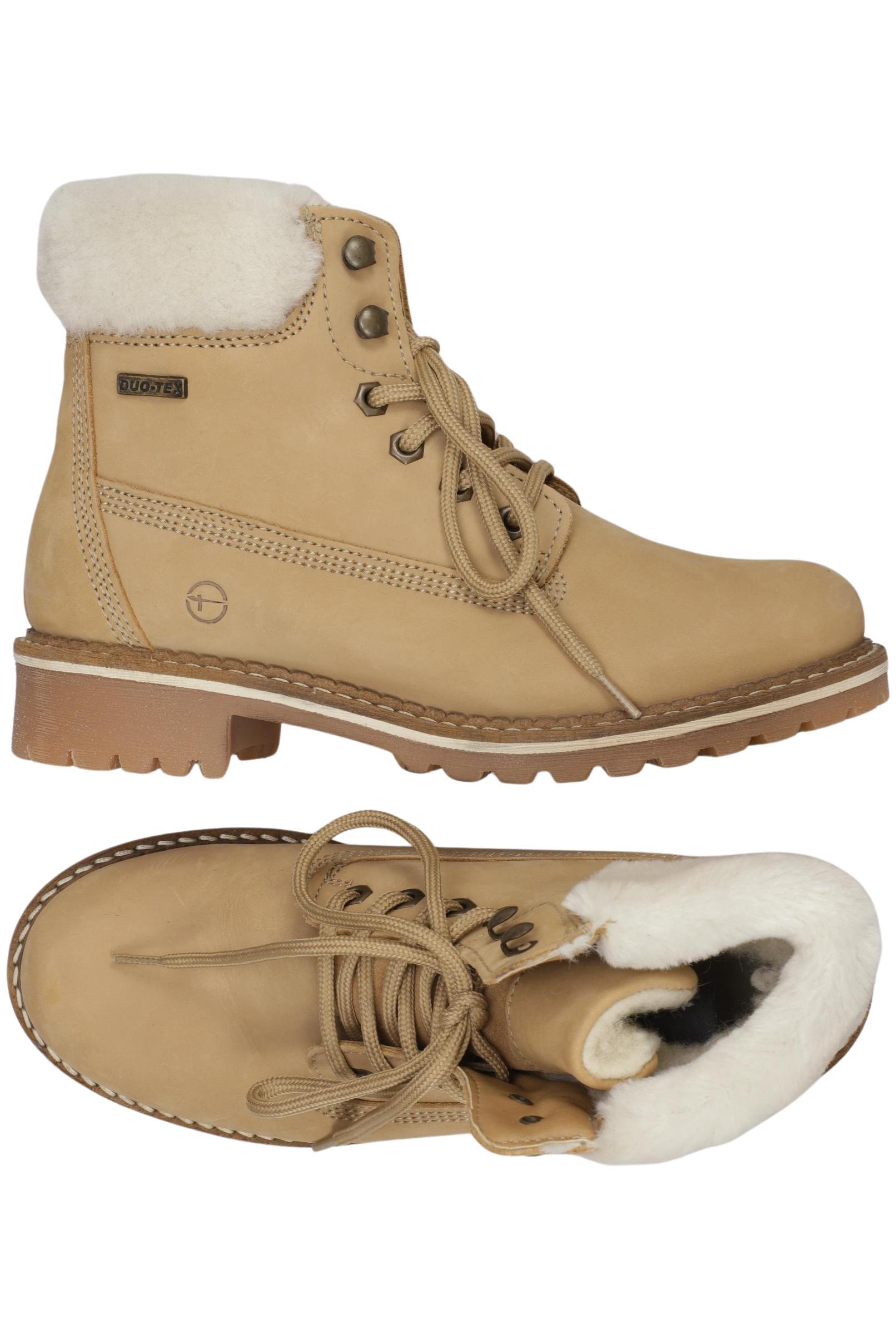 

Tamaris Damen Stiefelette, beige, Gr. 37