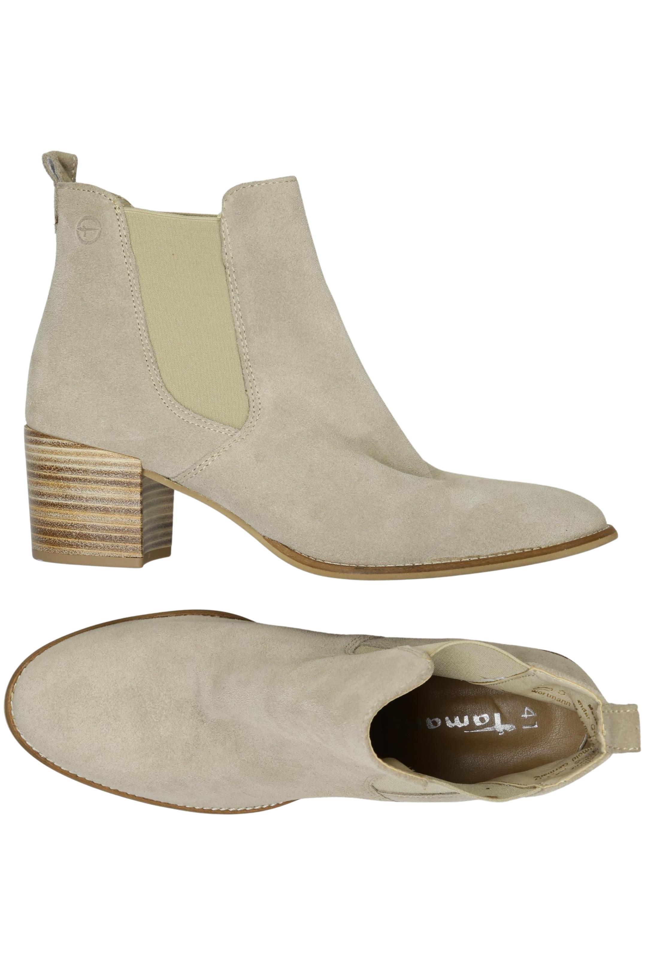 

Tamaris Damen Stiefelette, beige, Gr. 41
