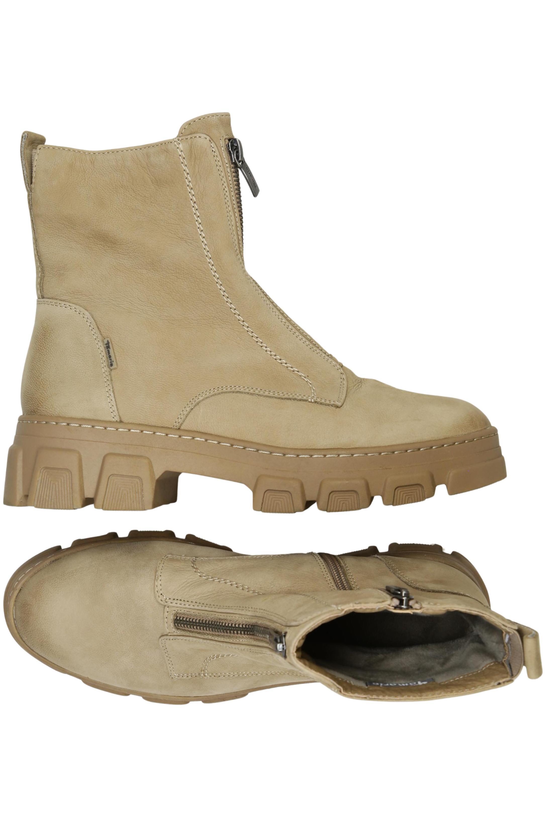 

Tamaris Damen Stiefelette, beige, Gr. 40