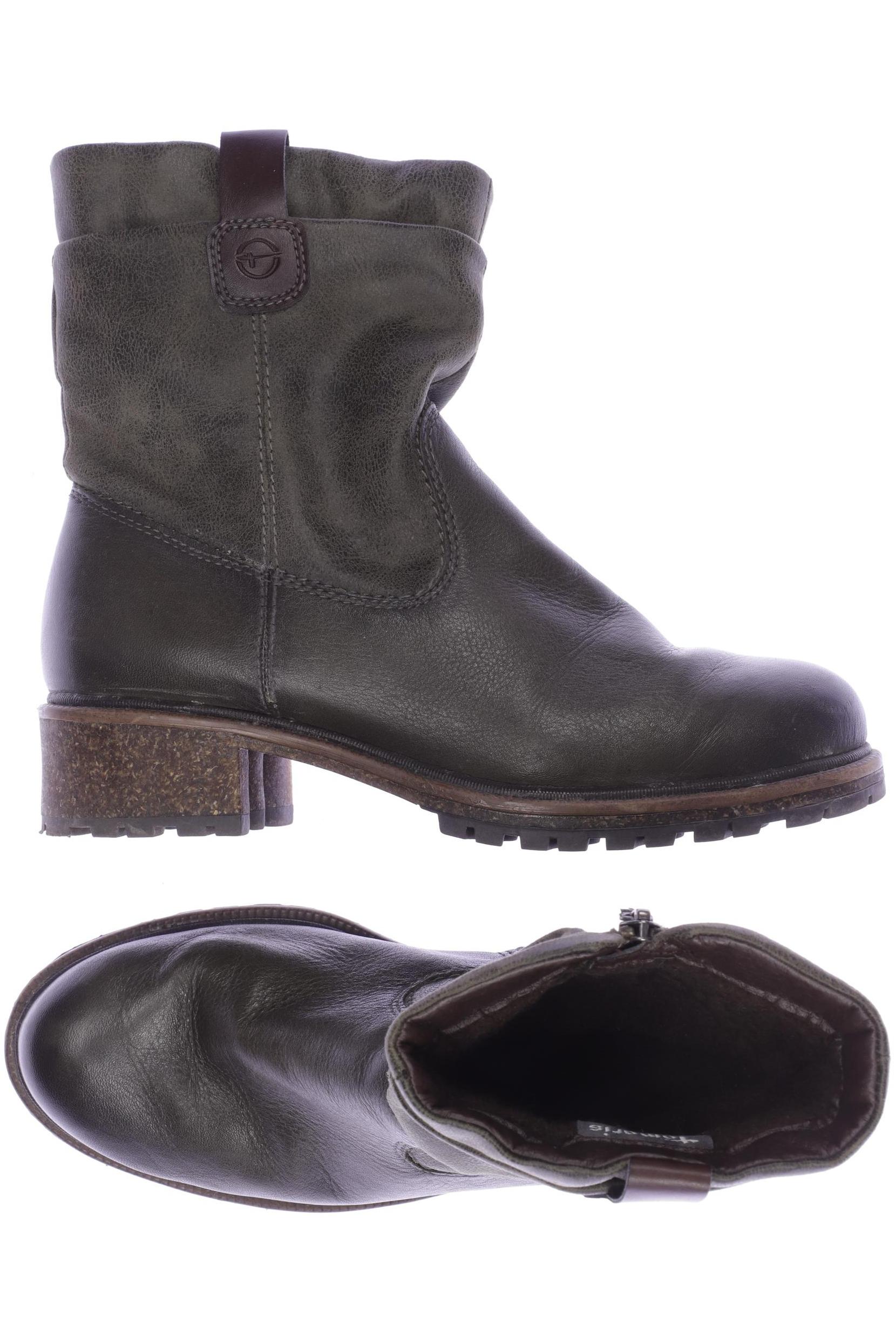 

Tamaris Damen Stiefelette, grün, Gr. 37