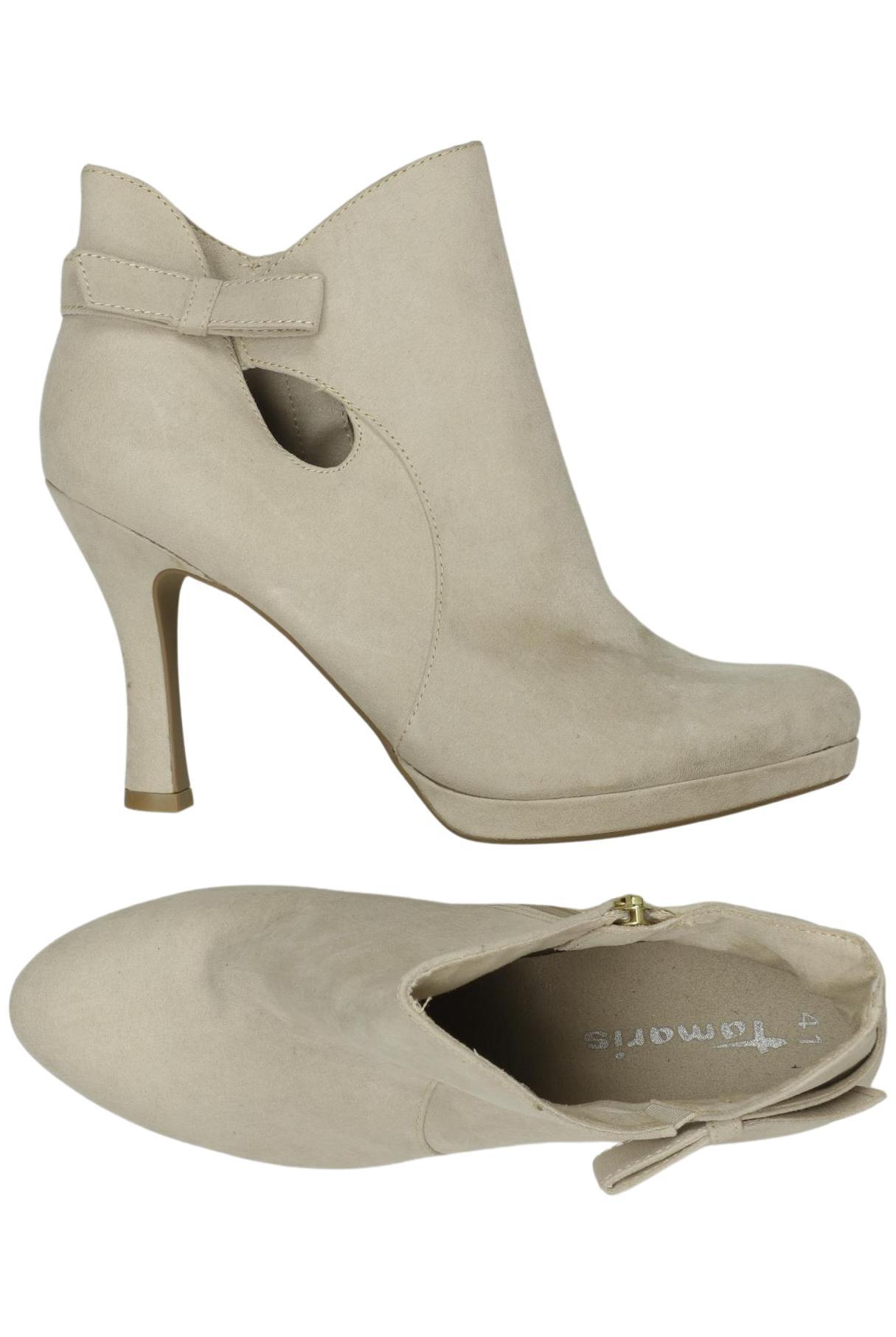 

Tamaris Damen Stiefelette, beige, Gr. 41
