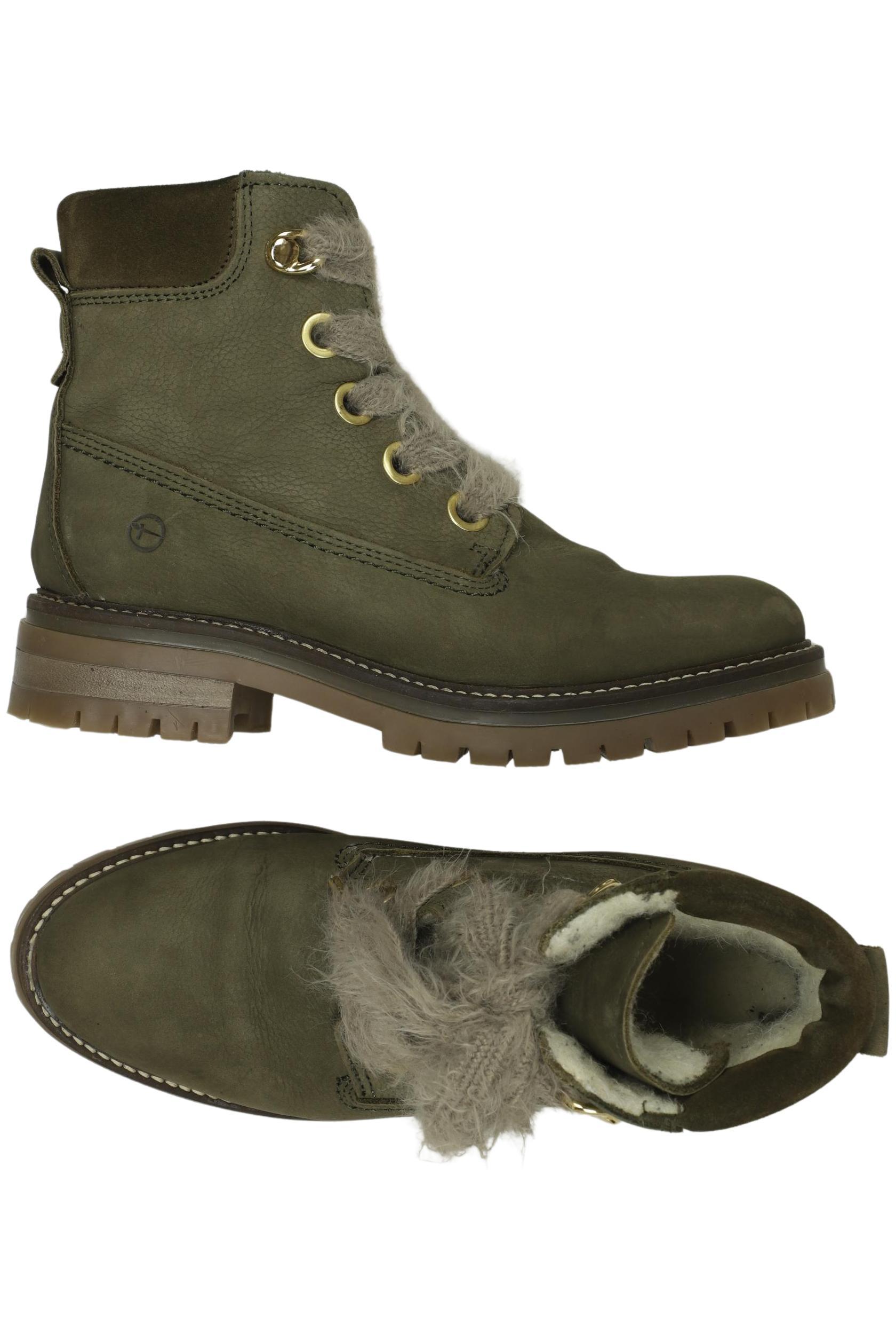 

Tamaris Damen Stiefelette, grün, Gr. 38