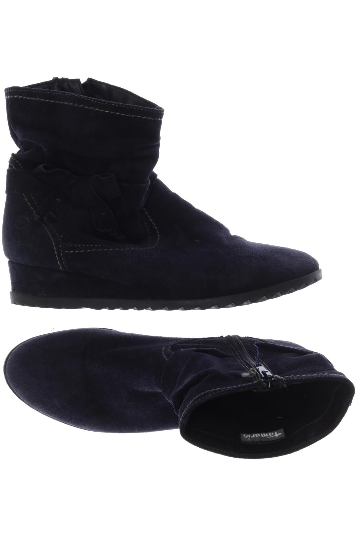

Tamaris Damen Stiefelette, marineblau, Gr. 39