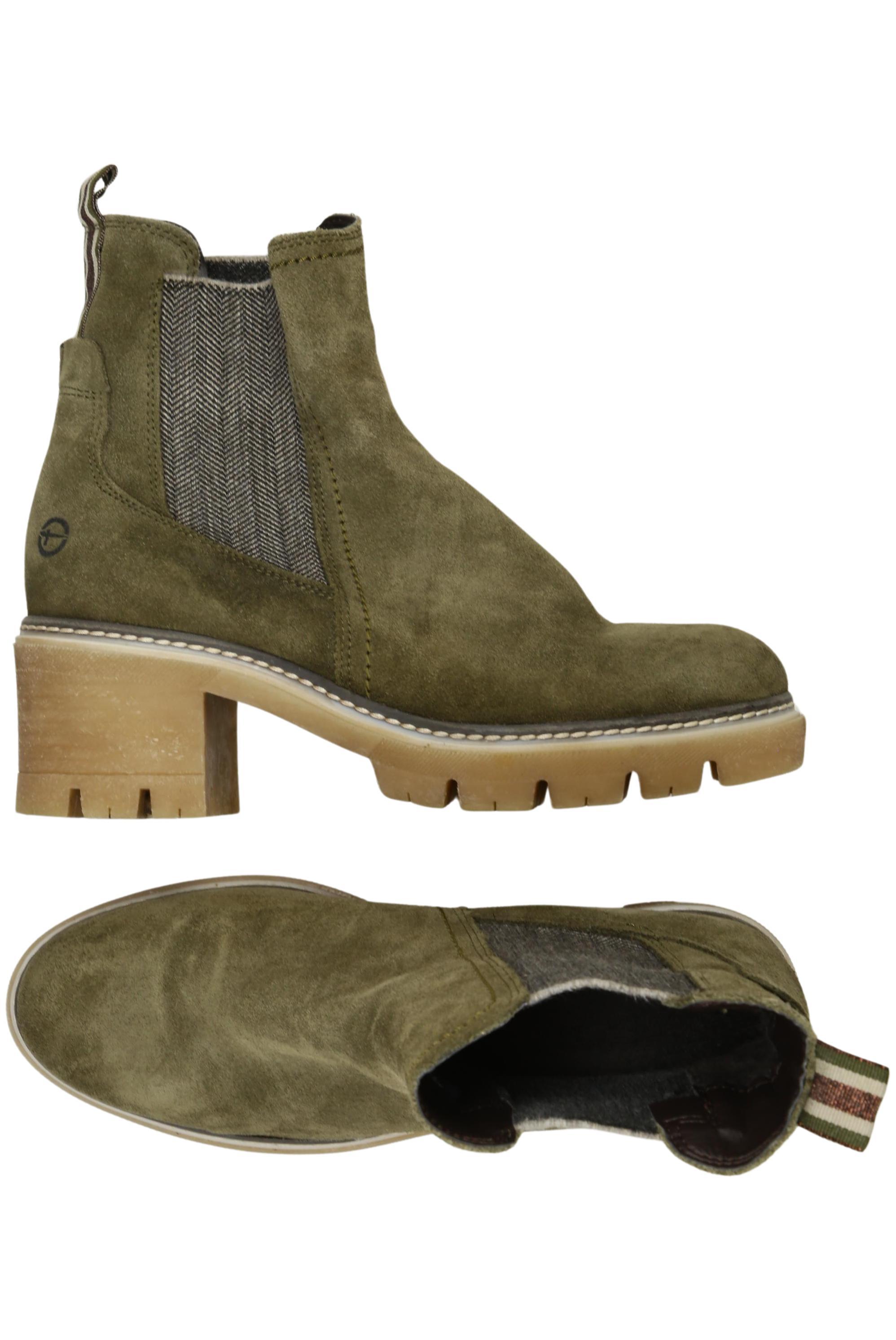 

Tamaris Damen Stiefelette, grün, Gr. 38