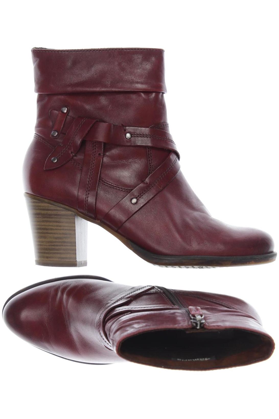 

Tamaris Damen Stiefelette, bordeaux, Gr. 39