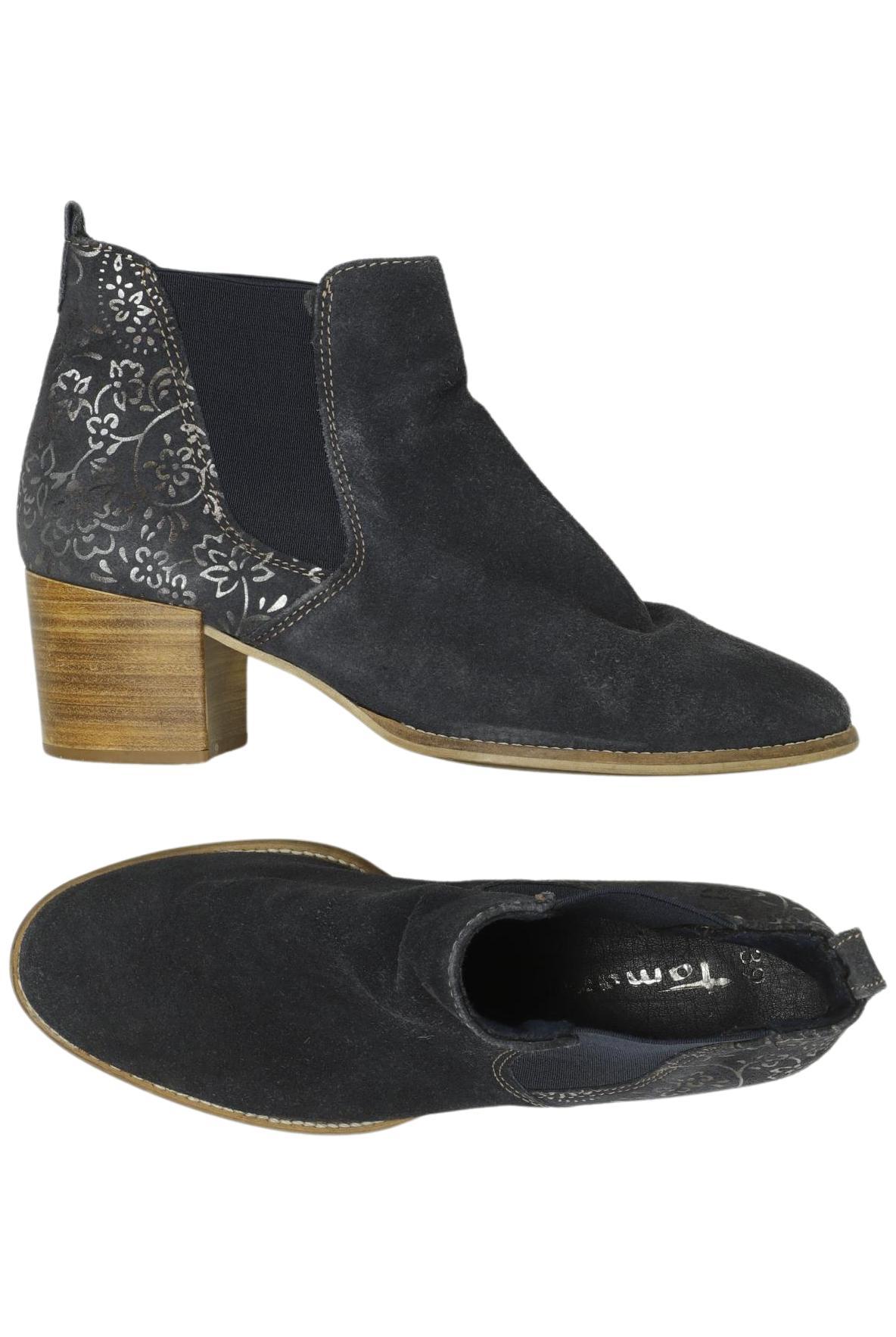 

Tamaris Damen Stiefelette, marineblau, Gr. 39