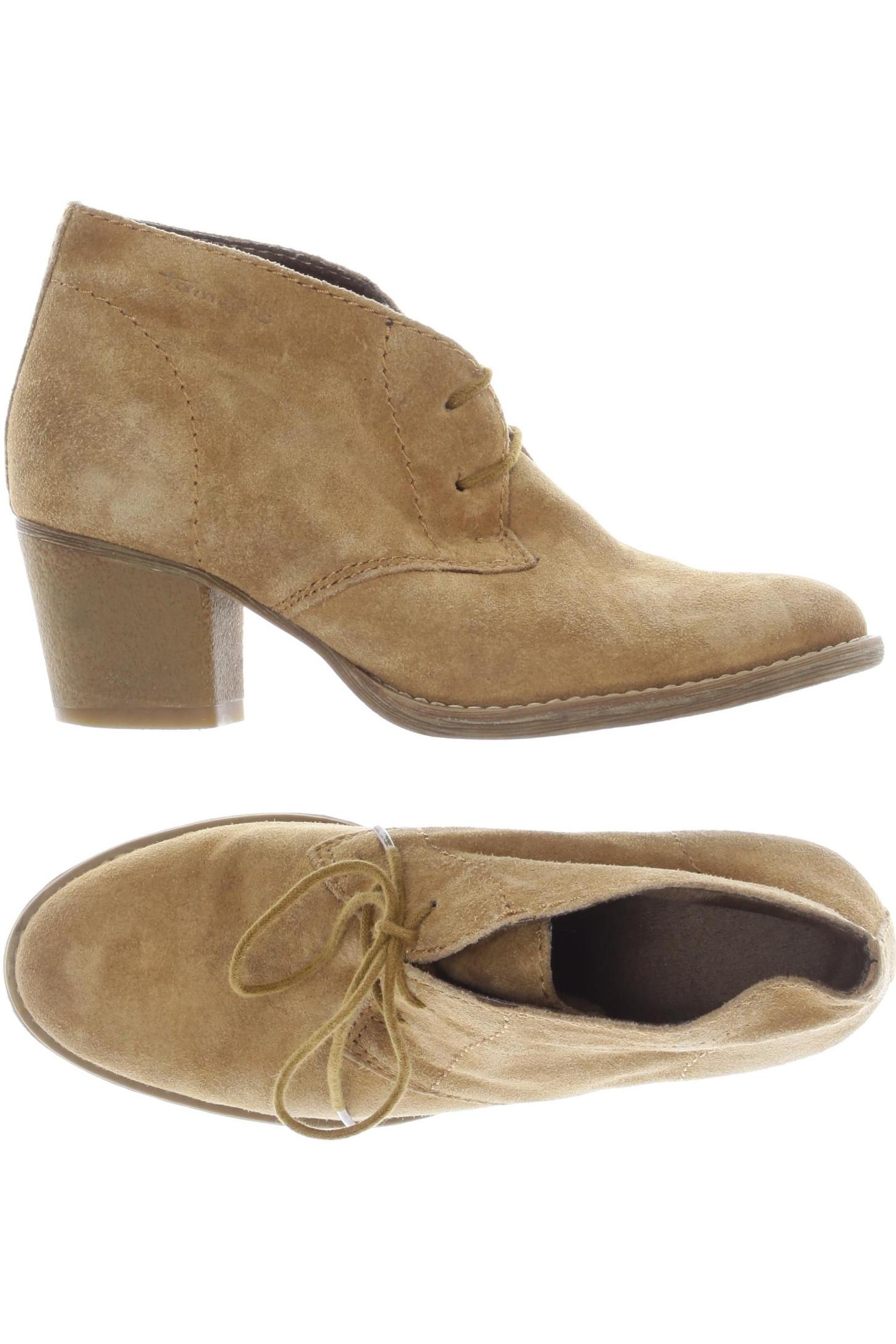 

Tamaris Damen Stiefelette, beige, Gr. 36