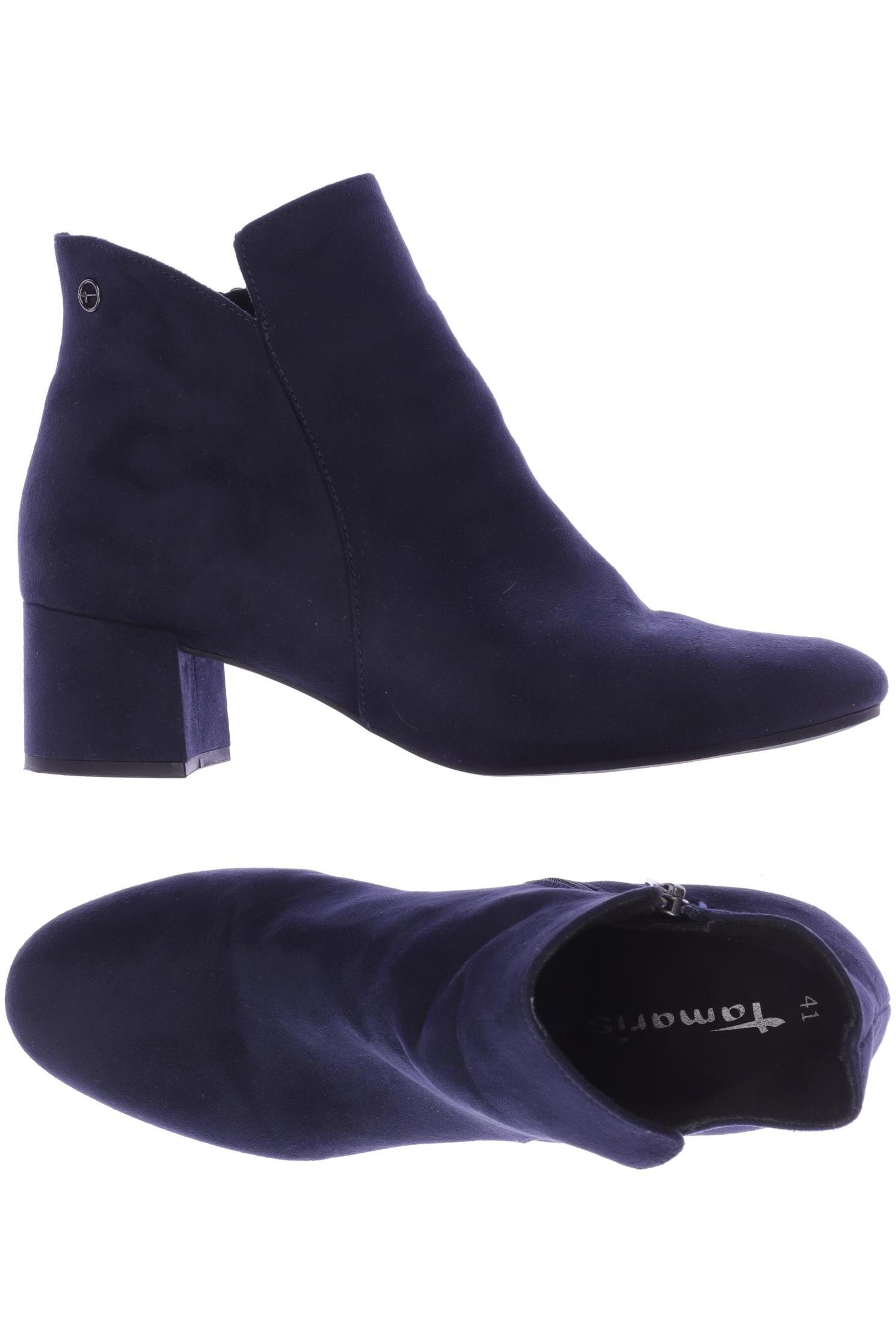 

Tamaris Damen Stiefelette, marineblau, Gr. 41