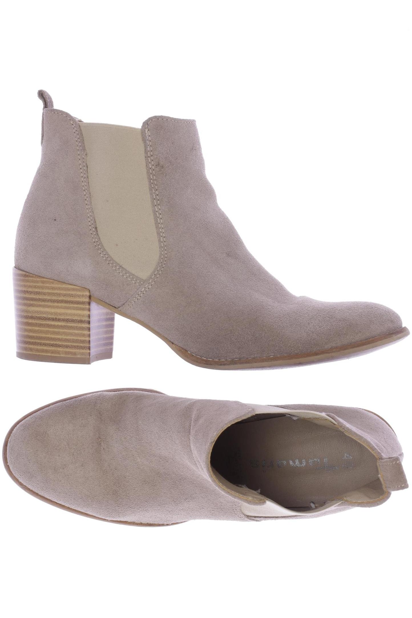

Tamaris Damen Stiefelette, beige, Gr. 40