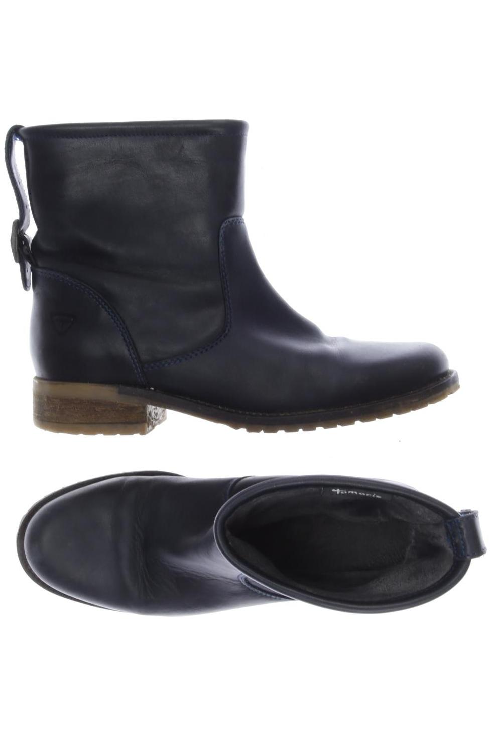 

Tamaris Damen Stiefelette, marineblau, Gr. 37