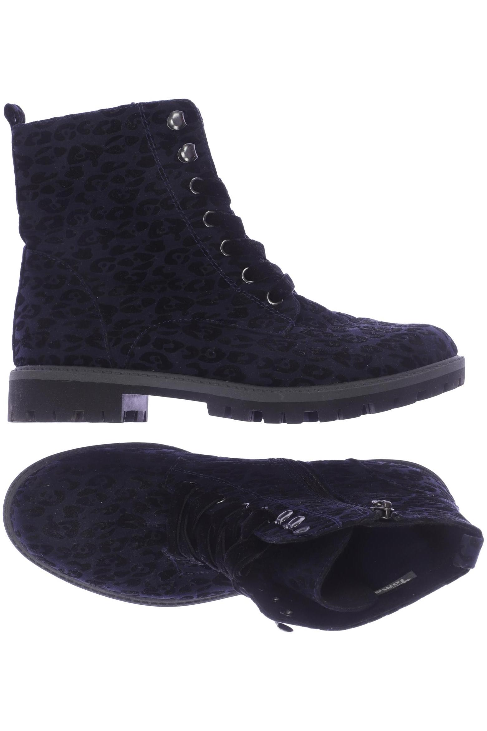 

Tamaris Damen Stiefelette, marineblau, Gr. 37