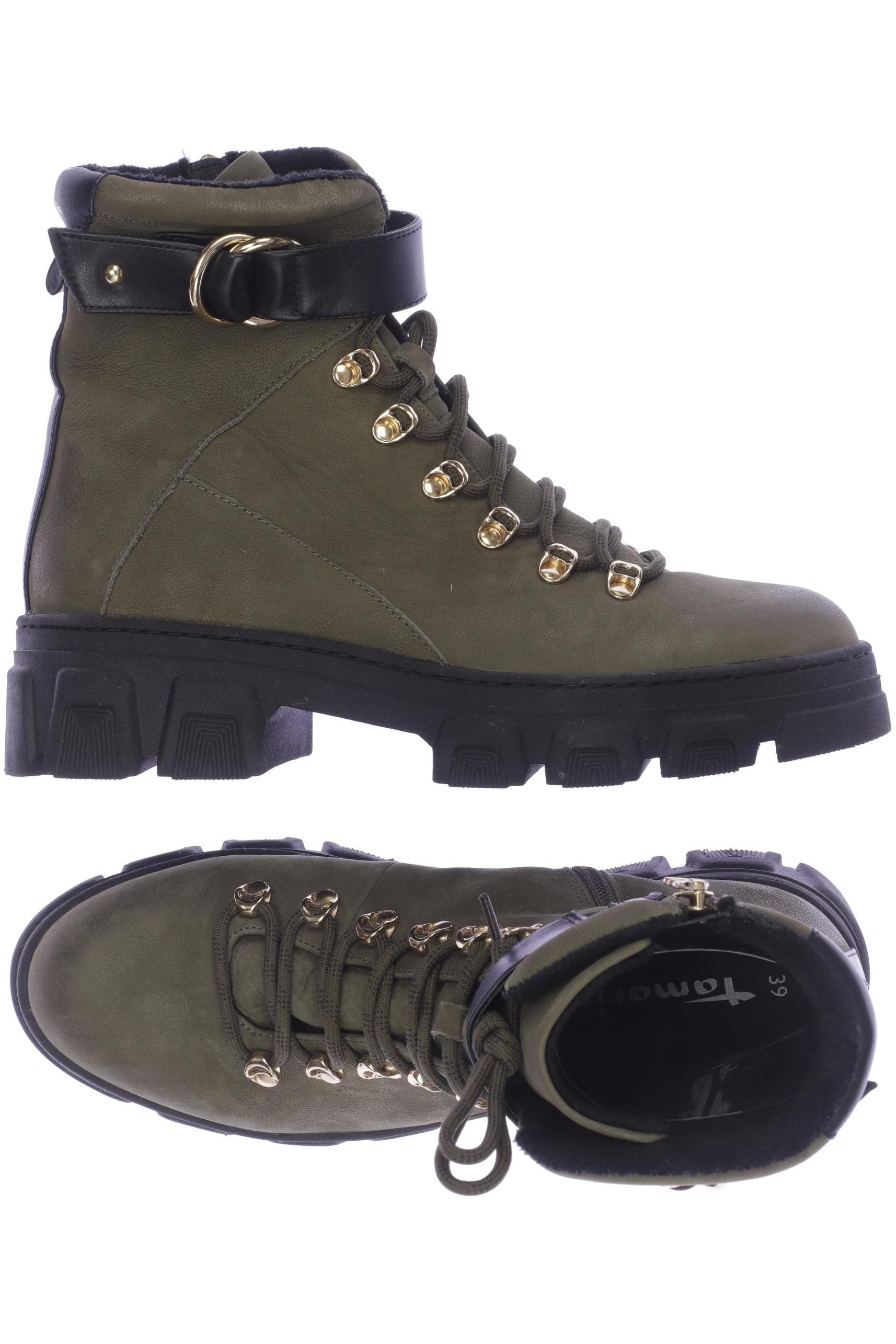 

Tamaris Damen Stiefelette, grün, Gr. 39