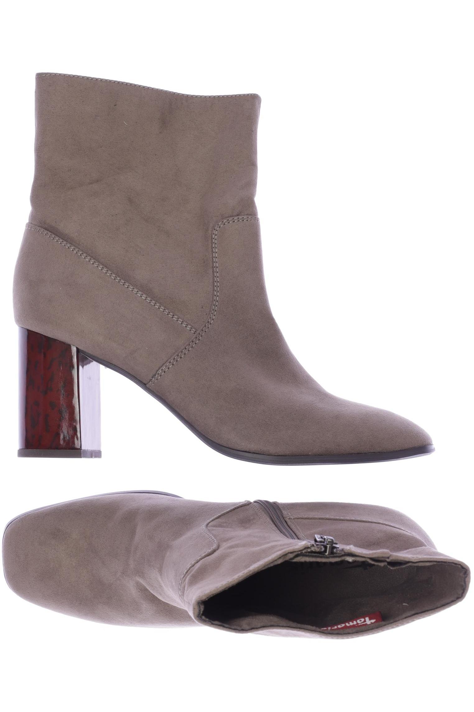 

Tamaris Damen Stiefelette, beige, Gr. 40
