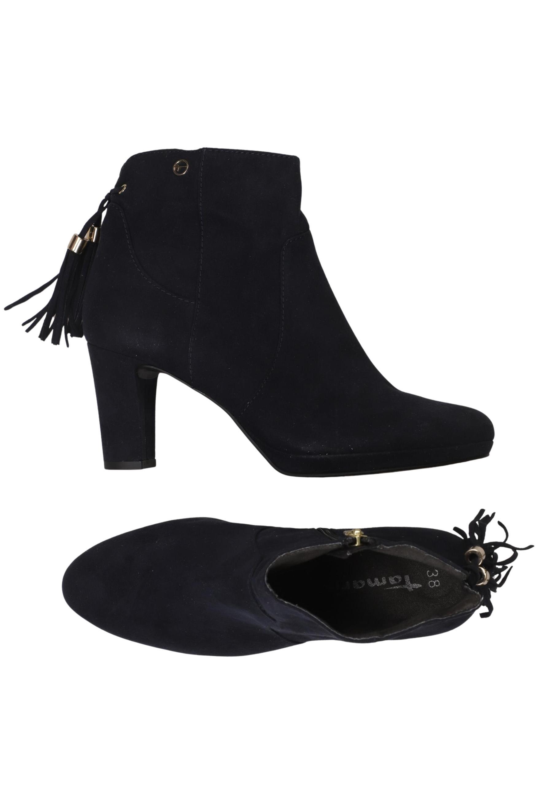 

Tamaris Damen Stiefelette, marineblau, Gr. 38