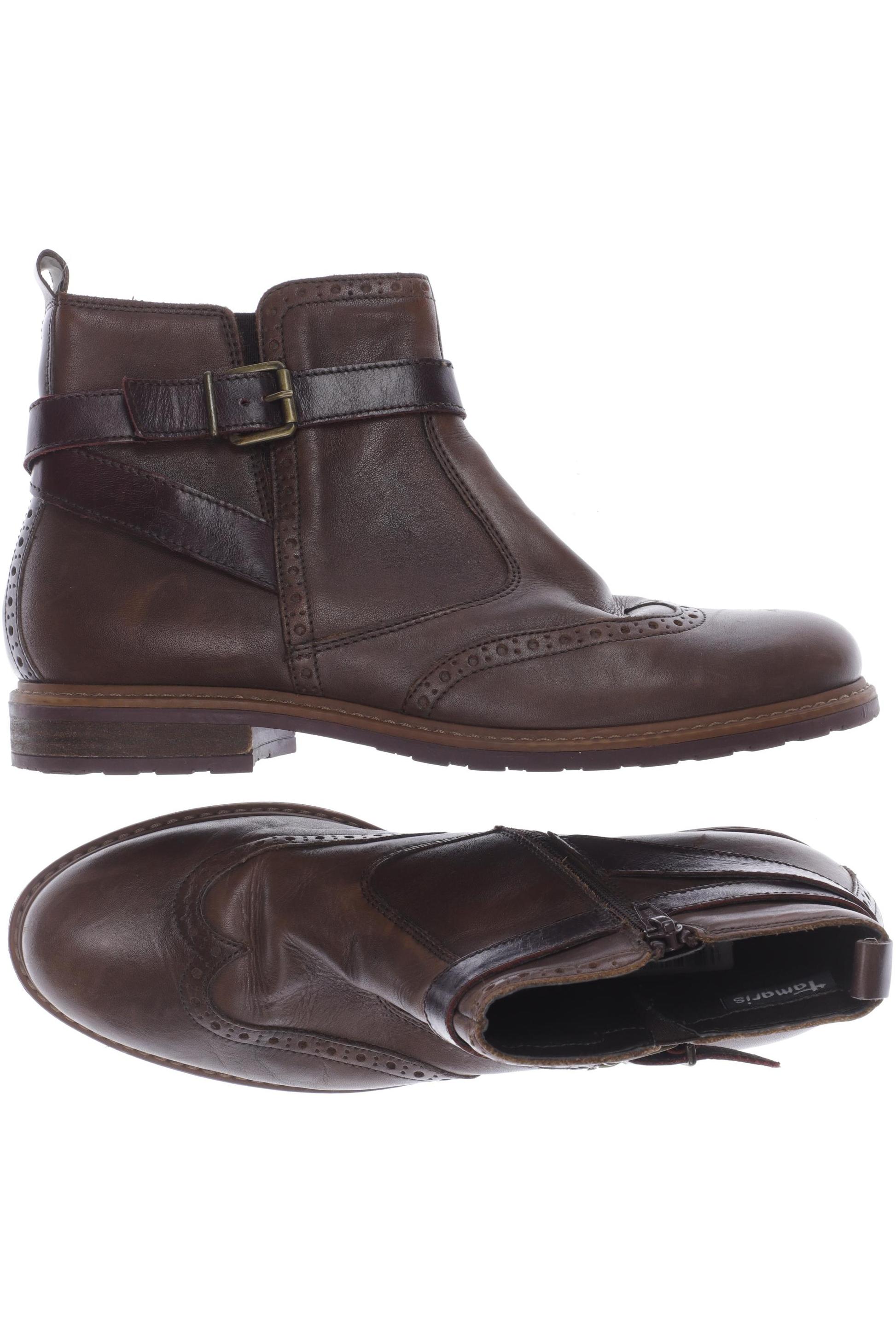 

Tamaris Damen Stiefelette, braun, Gr. 40