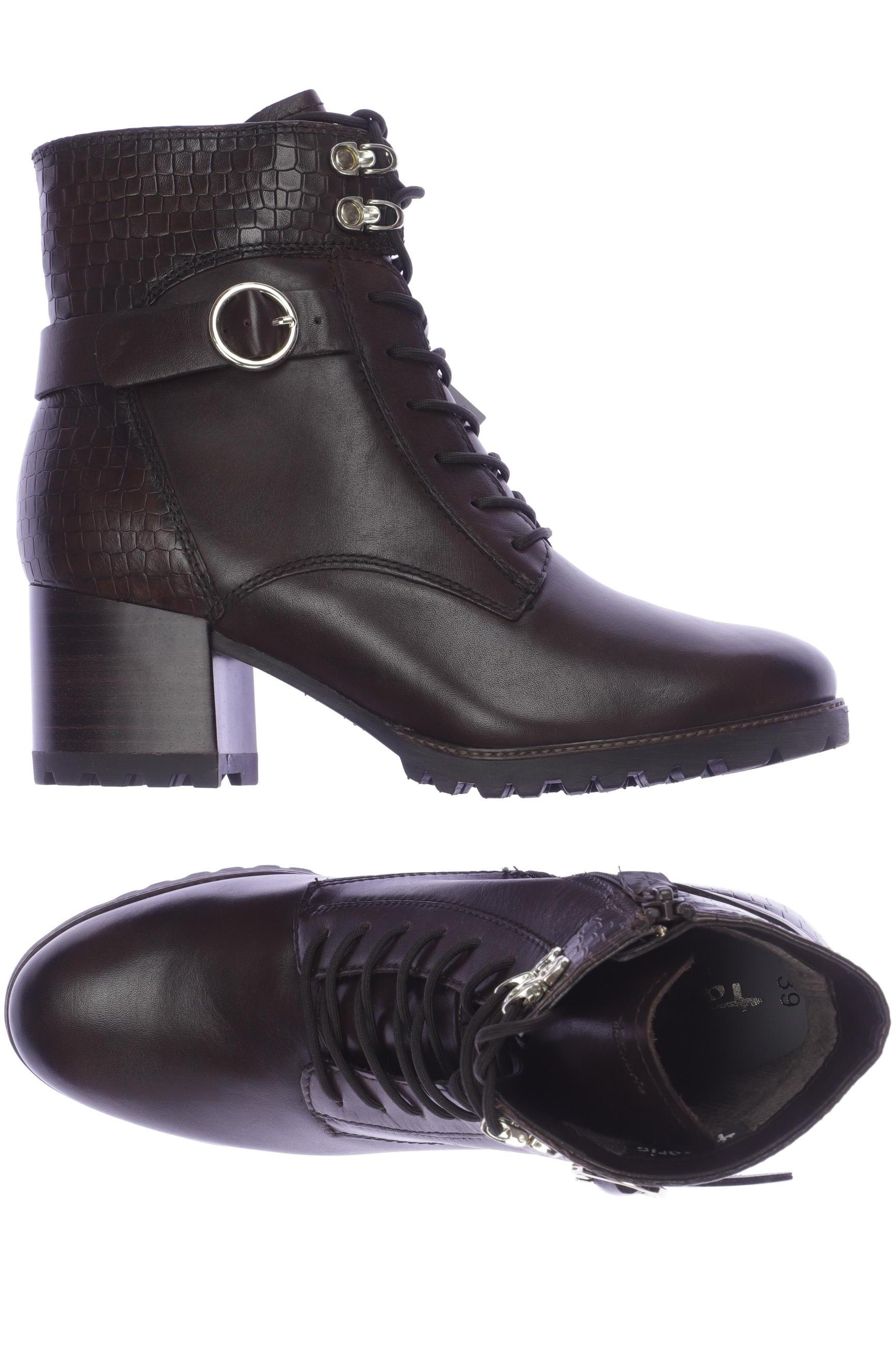 

Tamaris Damen Stiefelette, bordeaux, Gr. 39