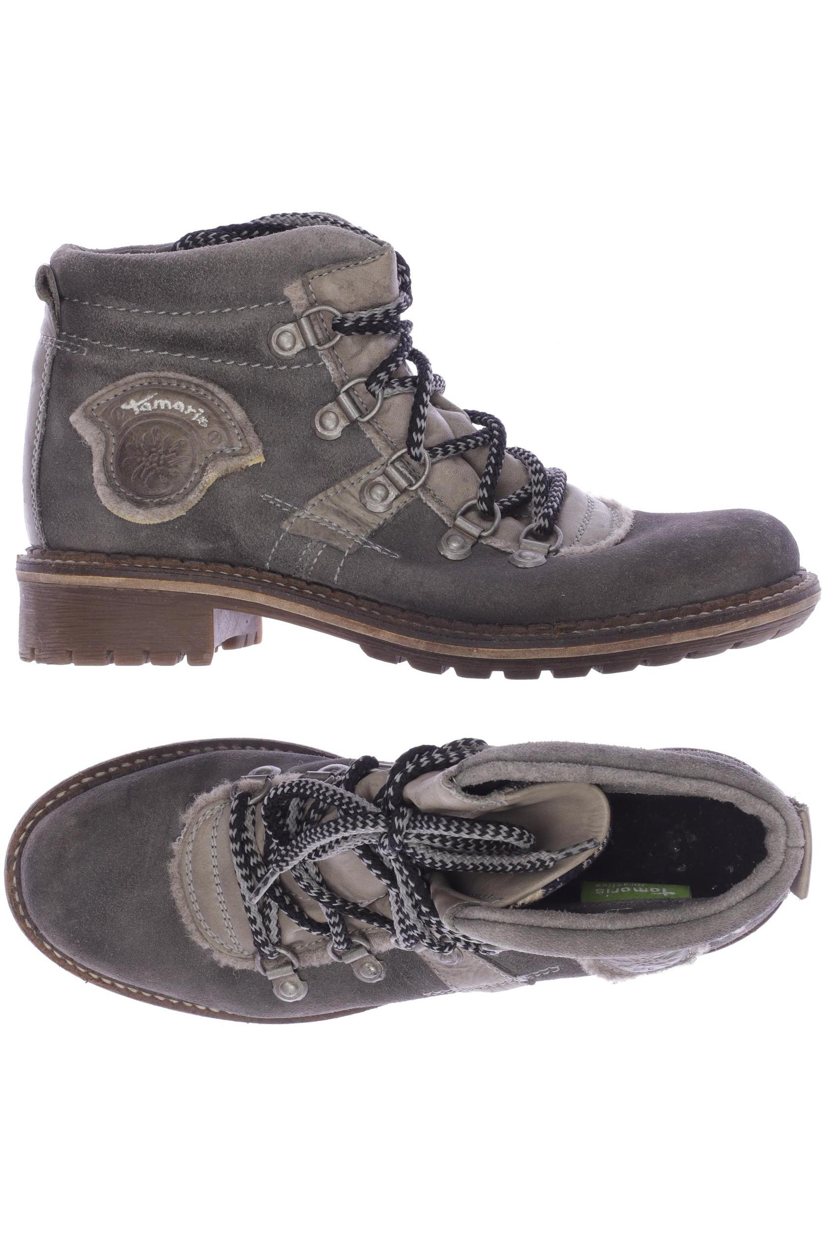 

Tamaris Damen Stiefelette, grau, Gr. 39