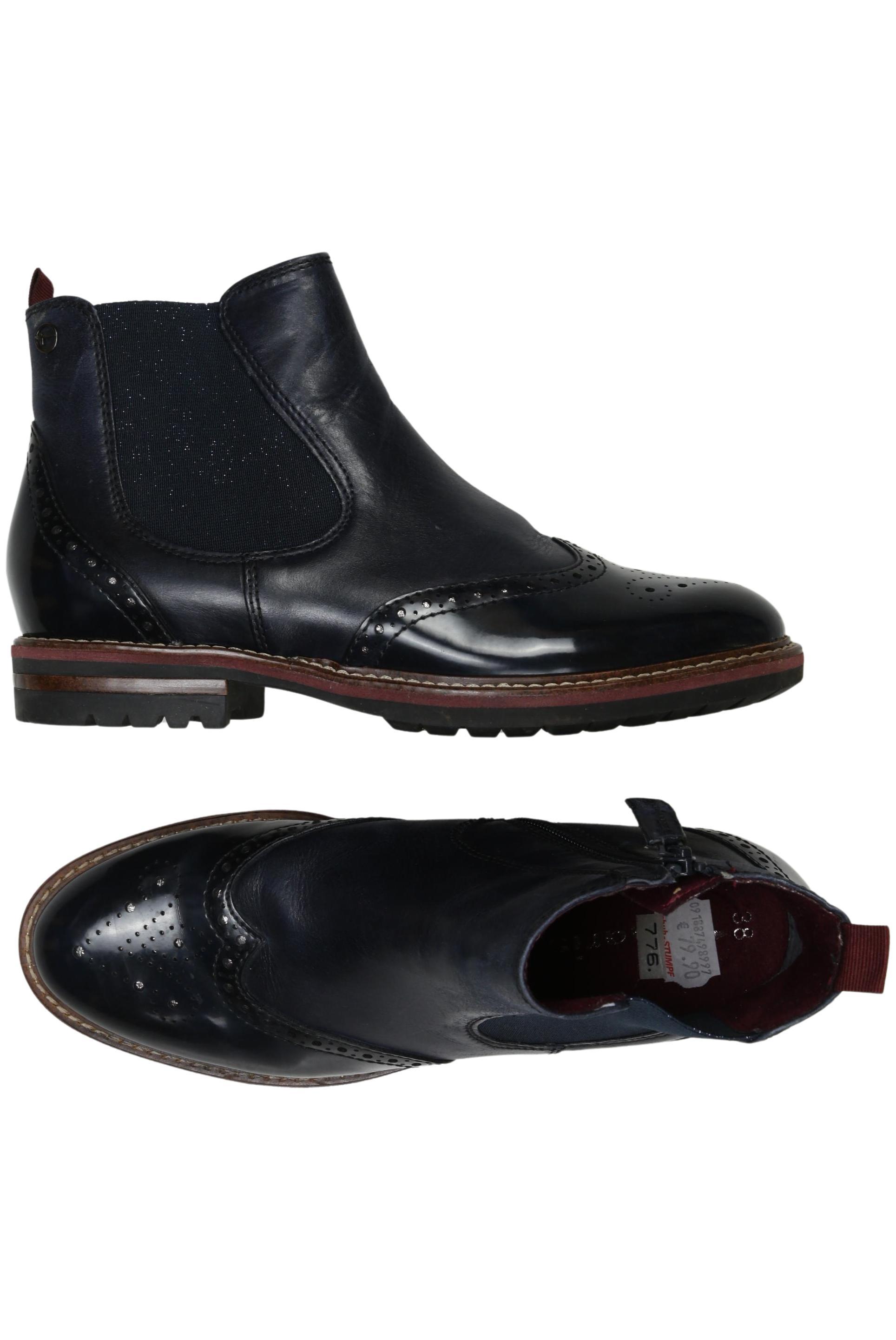 

Tamaris Damen Stiefelette, marineblau, Gr. 38