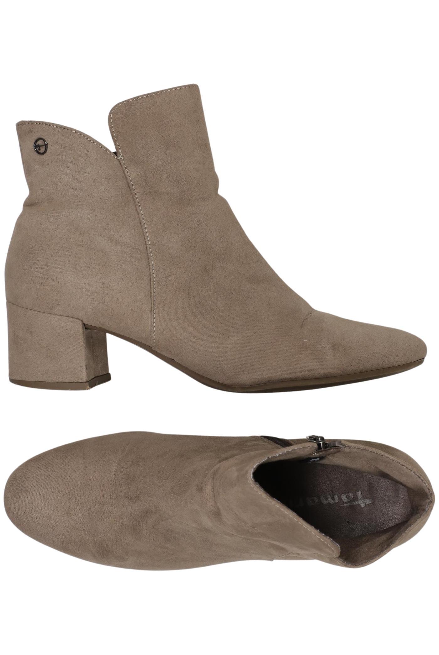 

Tamaris Damen Stiefelette, beige, Gr. 39