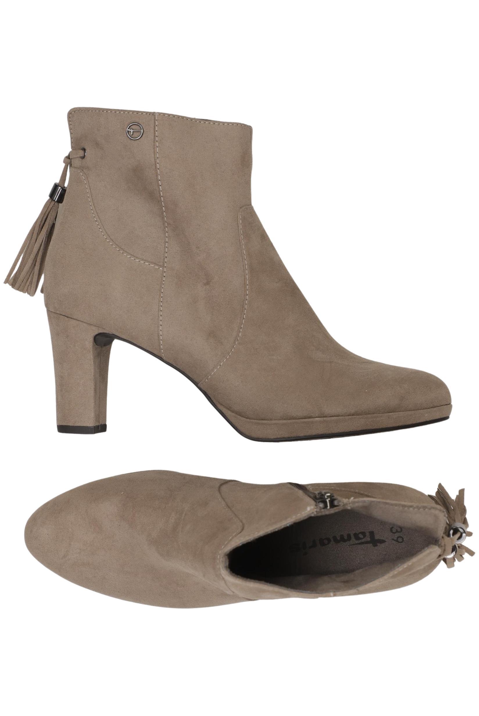 

Tamaris Damen Stiefelette, beige, Gr. 39