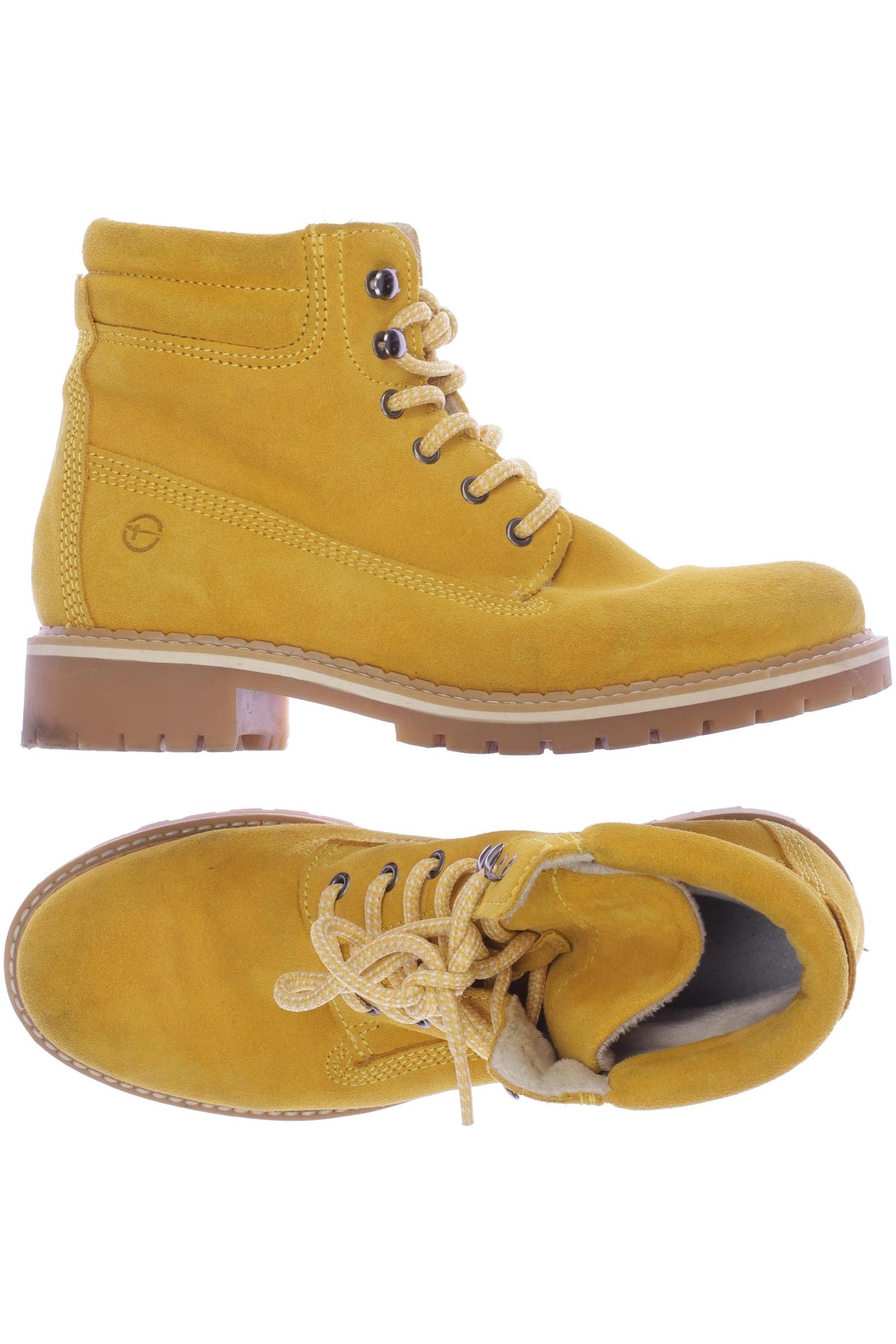 

Tamaris Damen Stiefelette, orange, Gr. 38