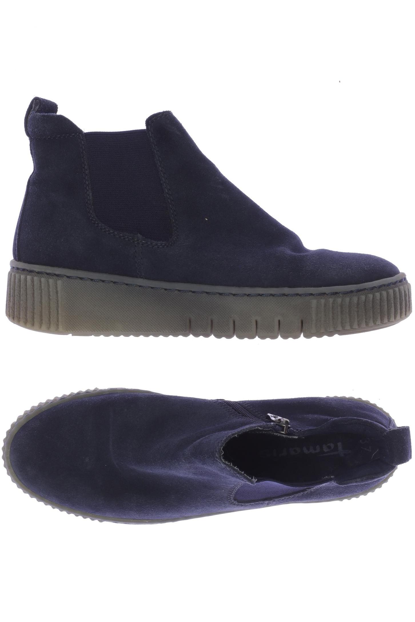 

Tamaris Damen Stiefelette, marineblau, Gr. 37