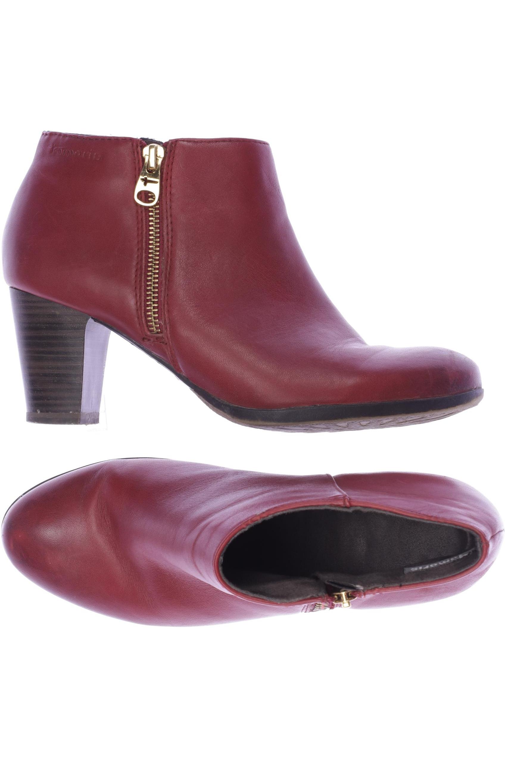 

Tamaris Damen Stiefelette, rot, Gr. 39