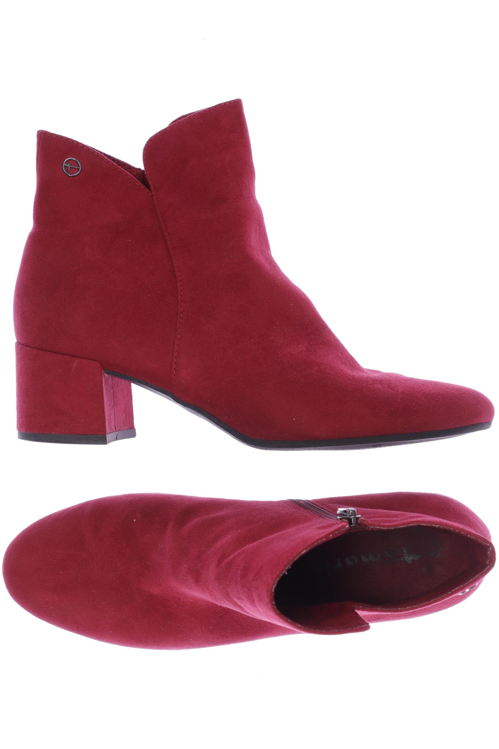 

Tamaris Damen Stiefelette, rot, Gr. 39