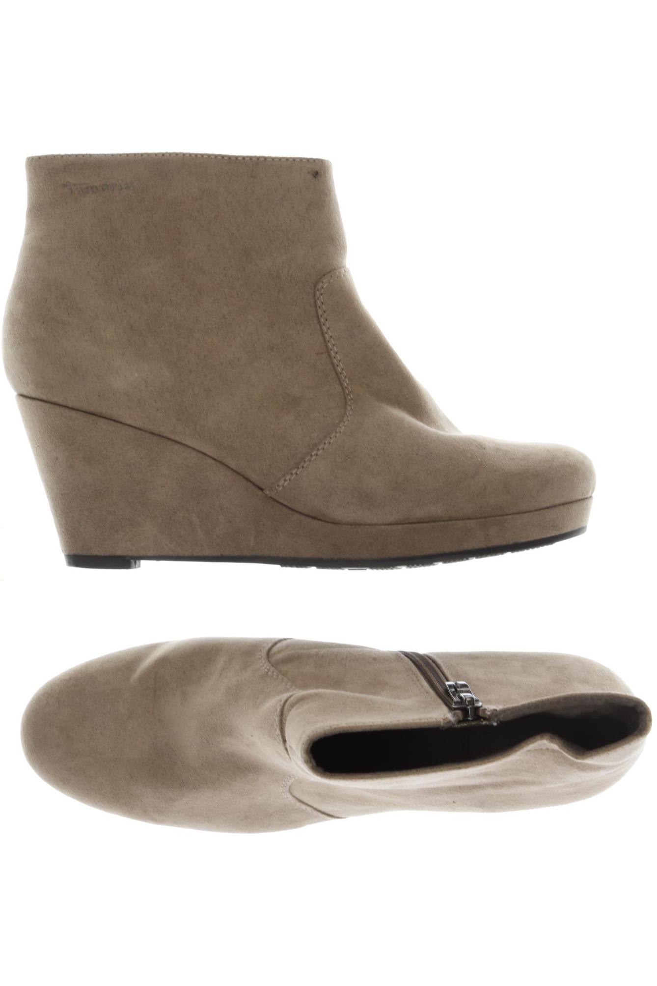 

Tamaris Damen Stiefelette, beige, Gr. 38