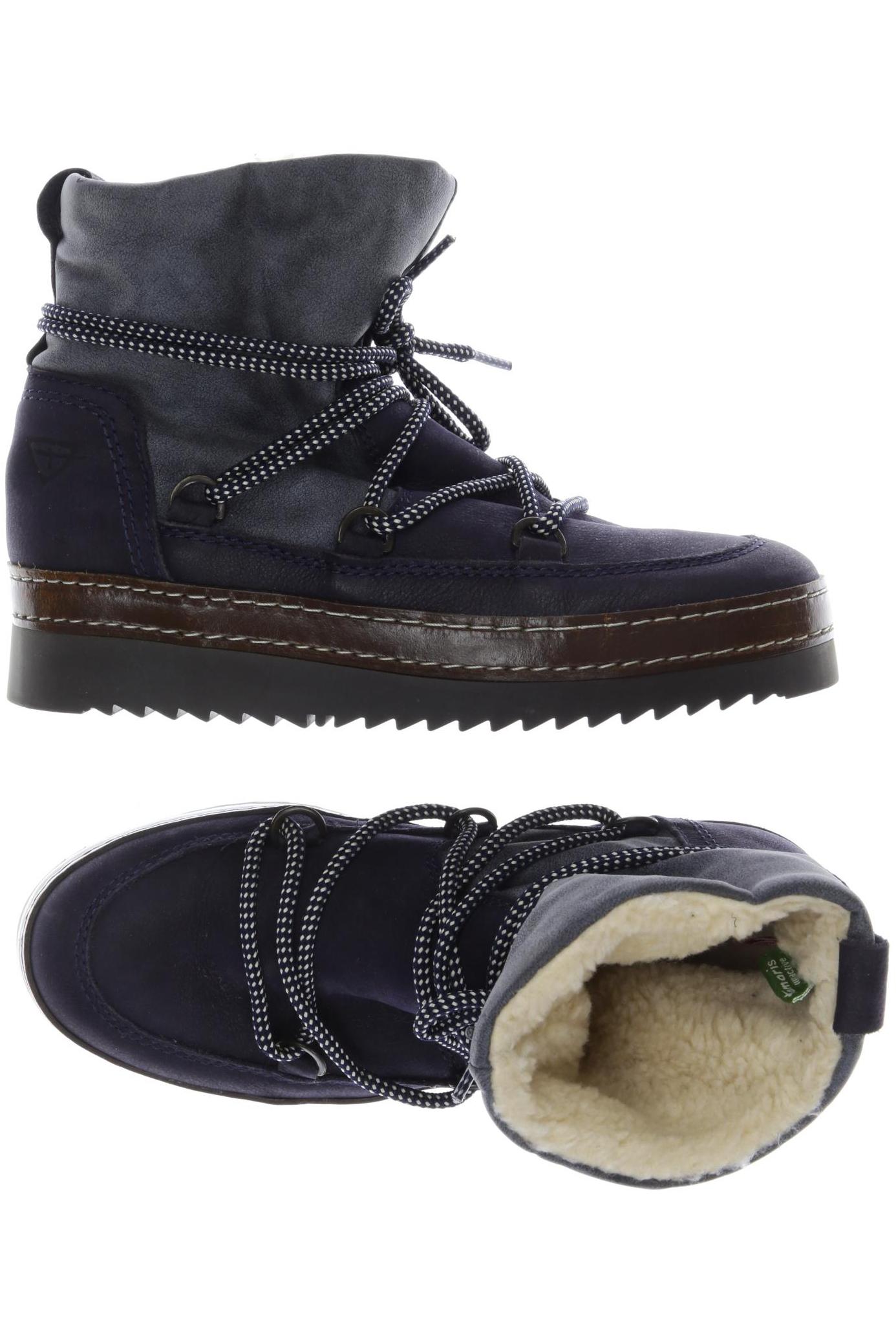 

Tamaris Damen Stiefelette, marineblau, Gr. 36