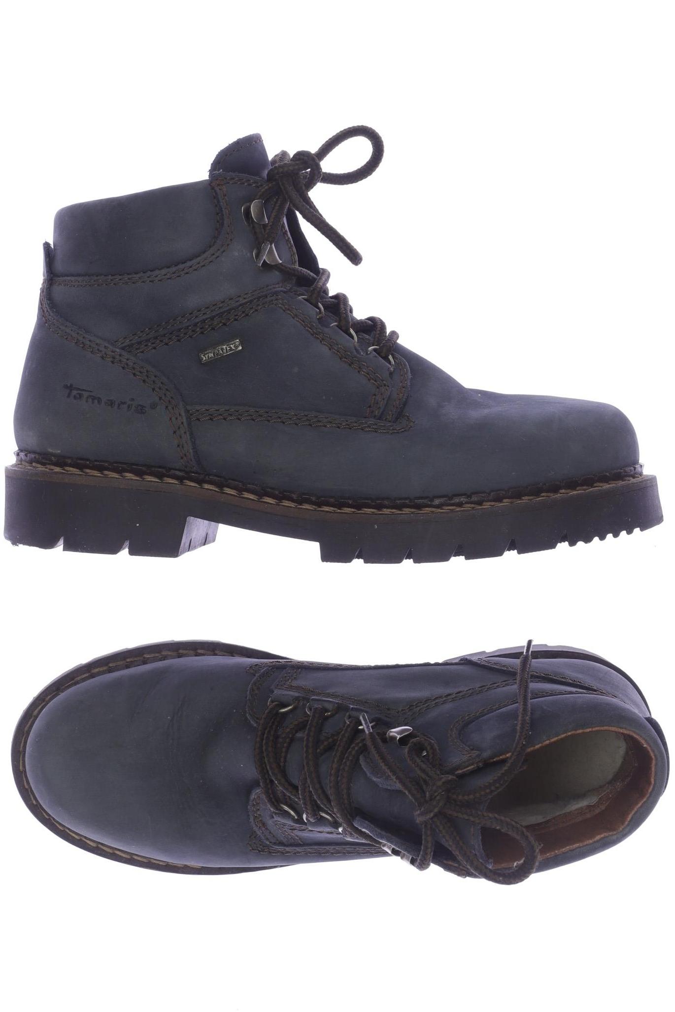 

Tamaris Damen Stiefelette, marineblau, Gr. 38