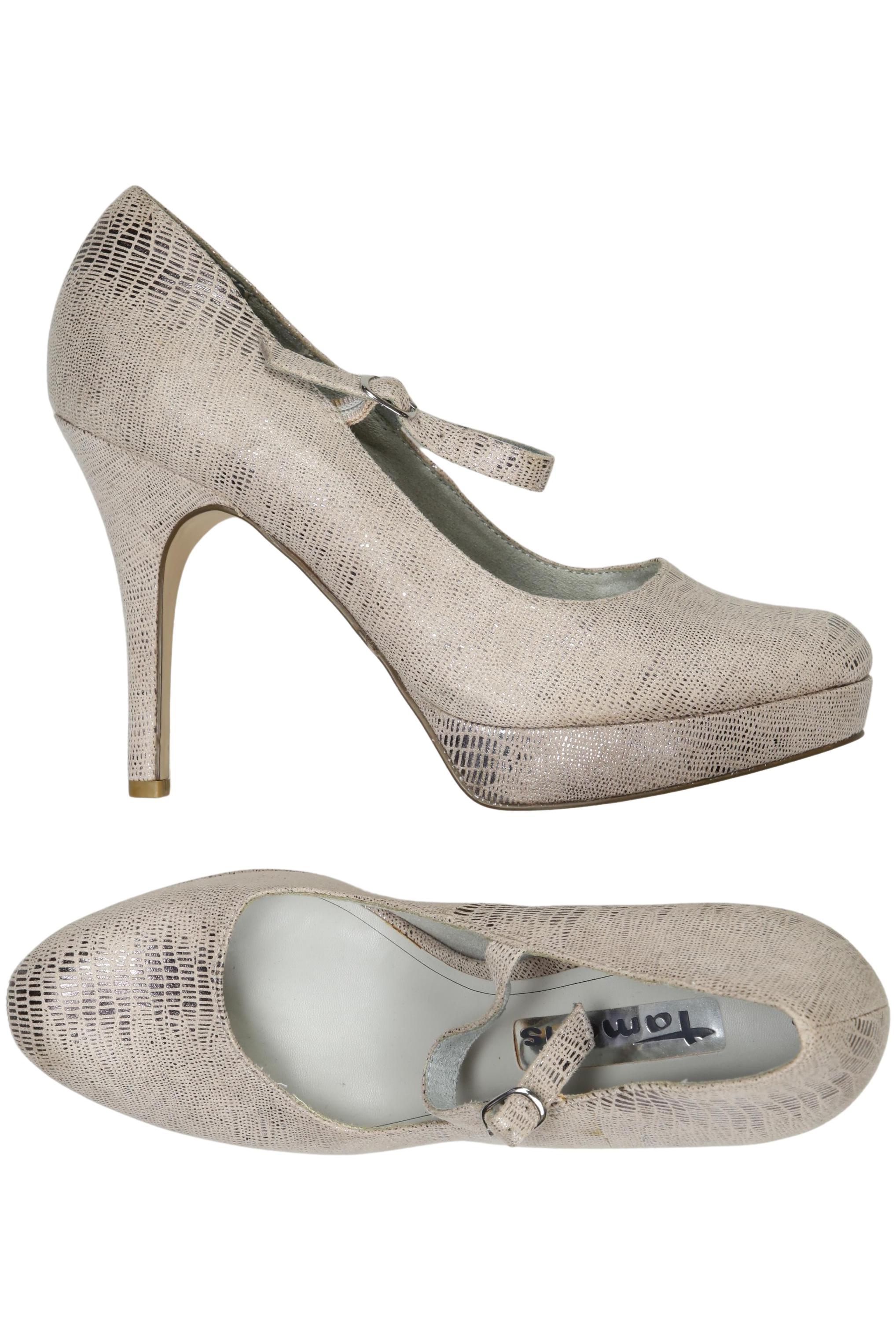 

Tamaris Damen Stiefelette, beige, Gr. 40
