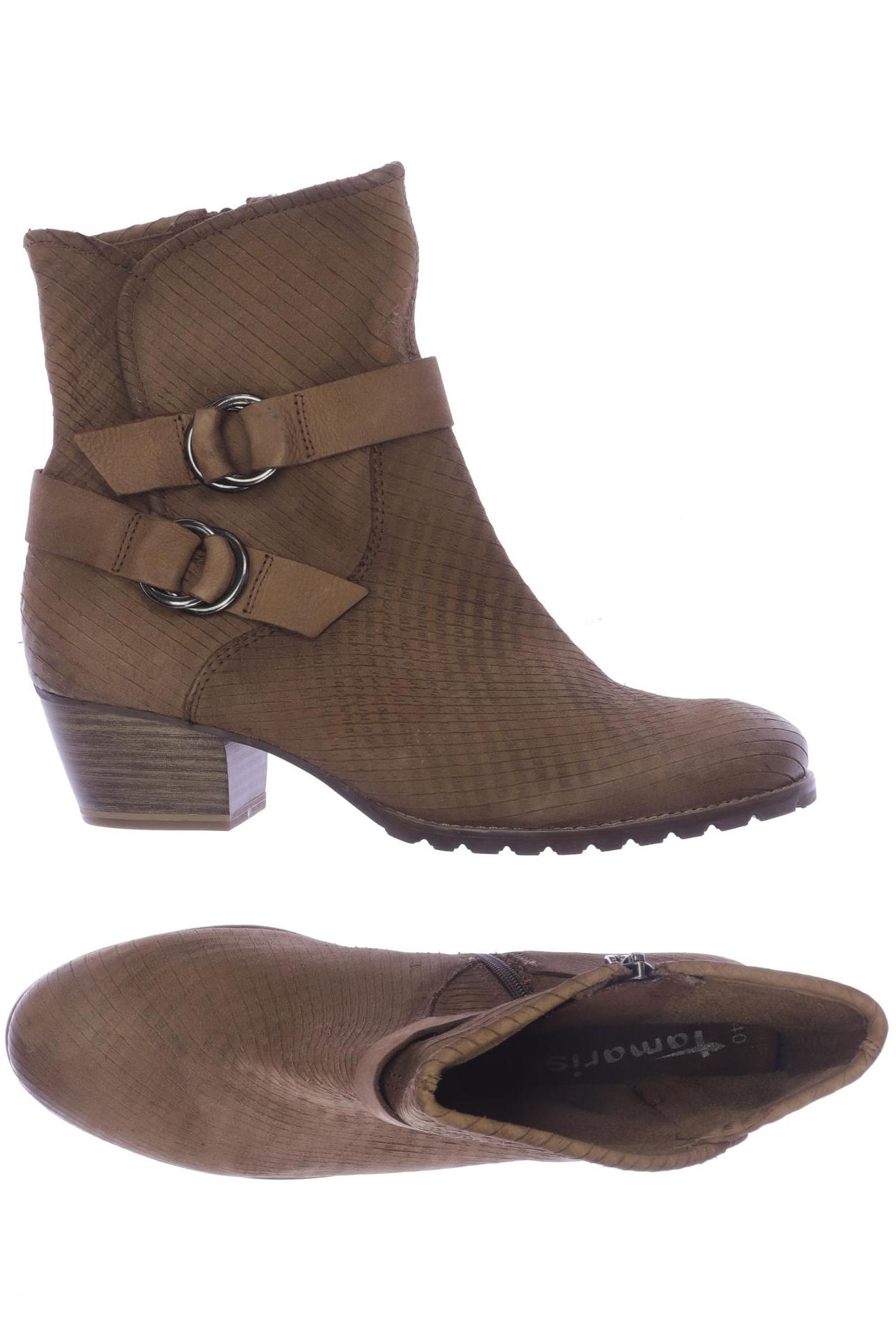 

Tamaris Damen Stiefelette, braun, Gr. 40
