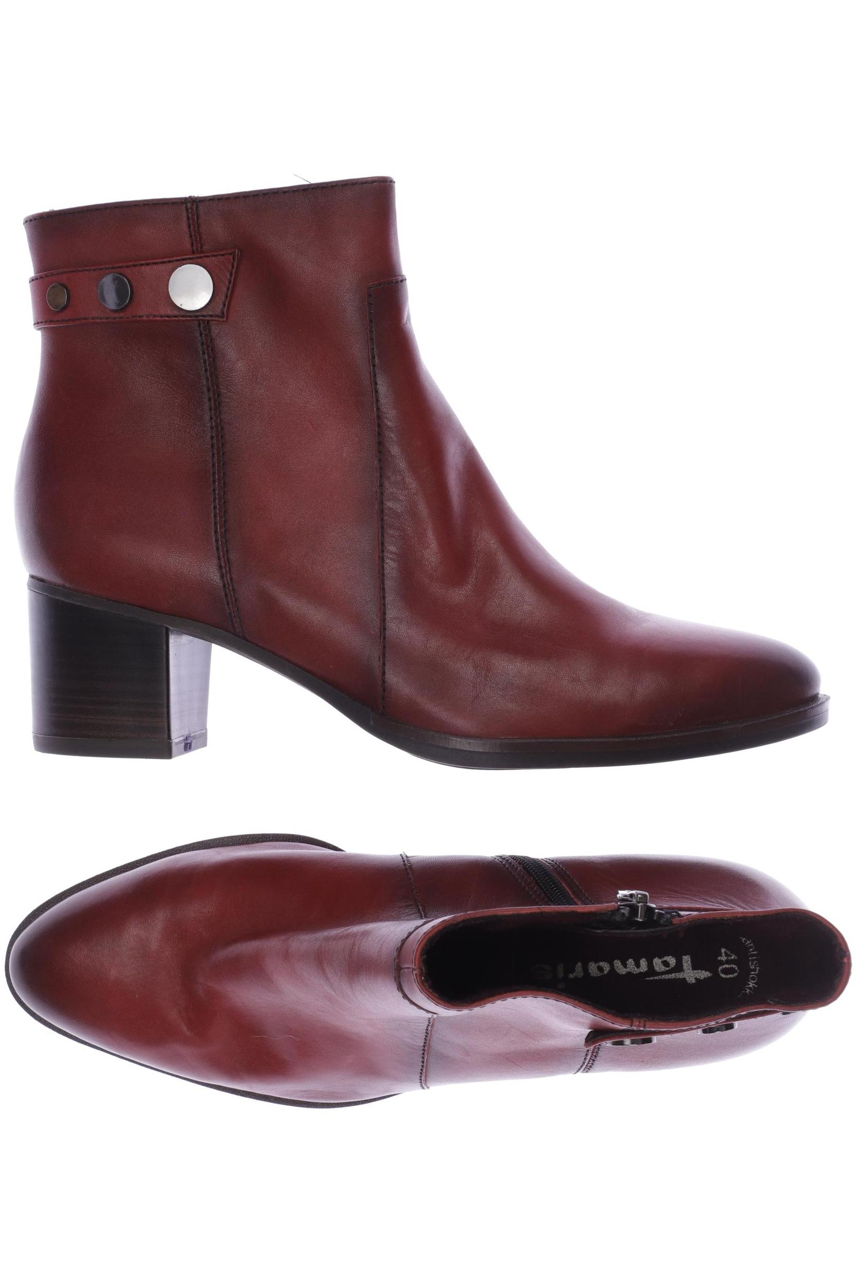 

Tamaris Damen Stiefelette, rot, Gr. 40