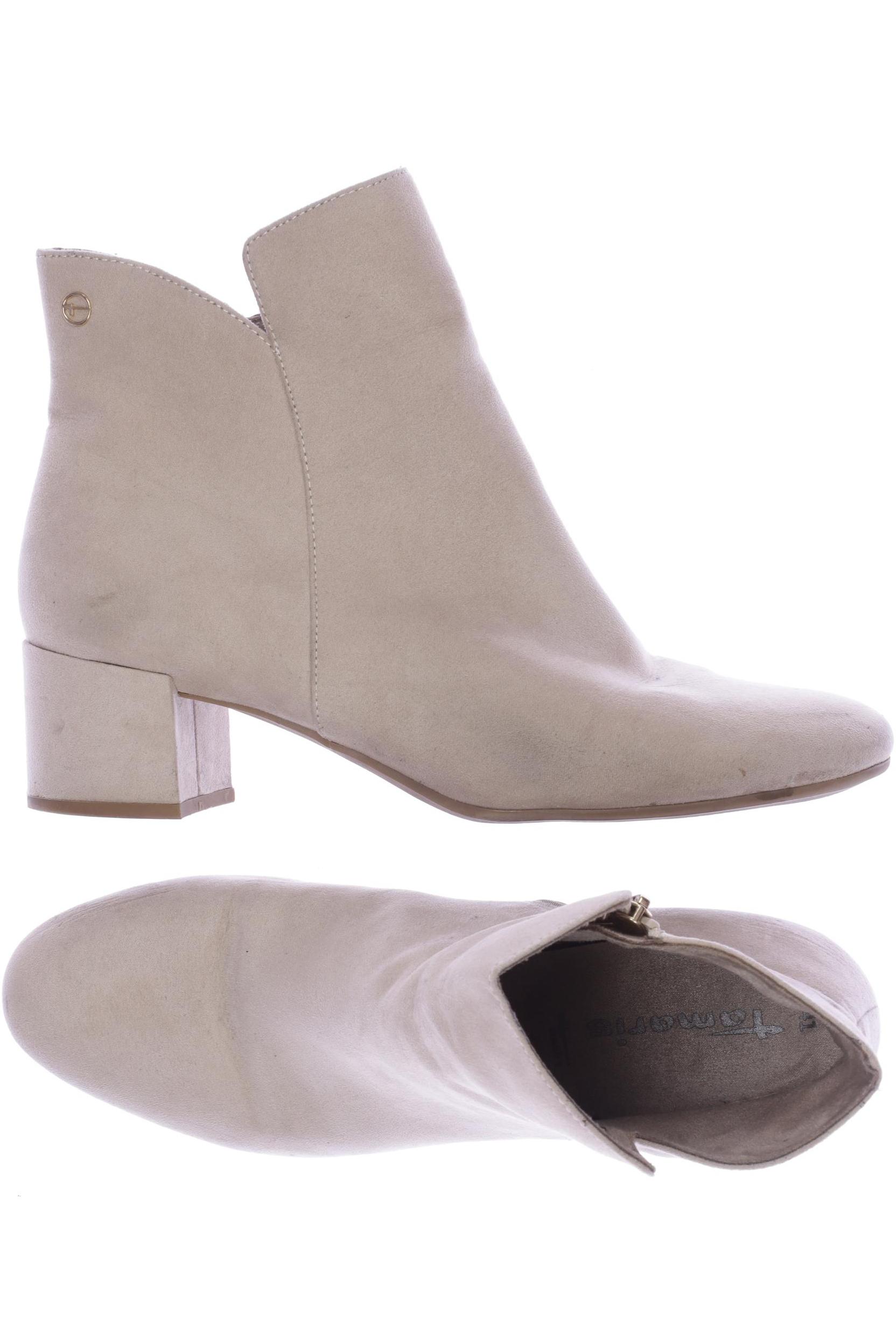 

Tamaris Damen Stiefelette, cremeweiß, Gr. 41