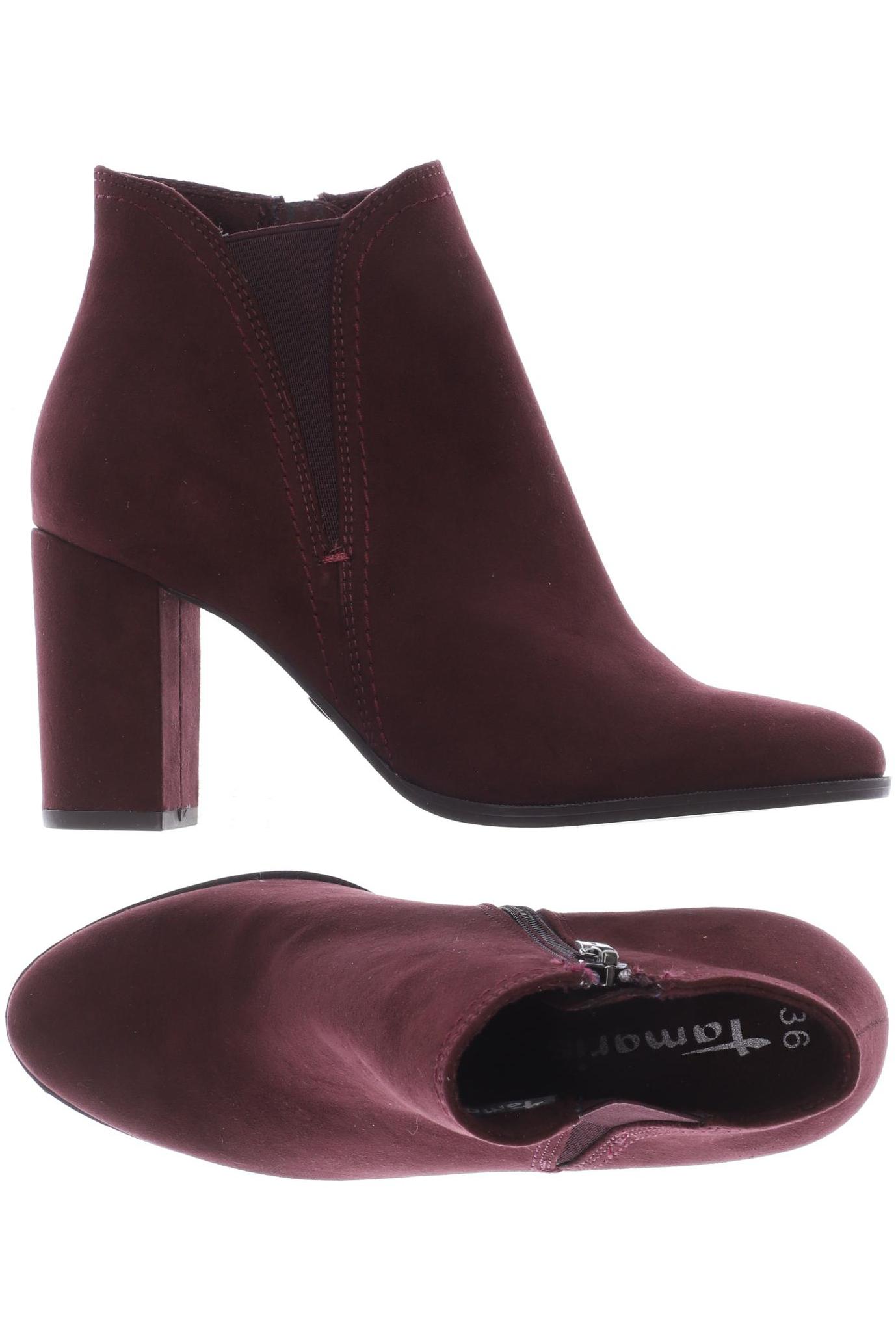 

Tamaris Damen Stiefelette, bordeaux