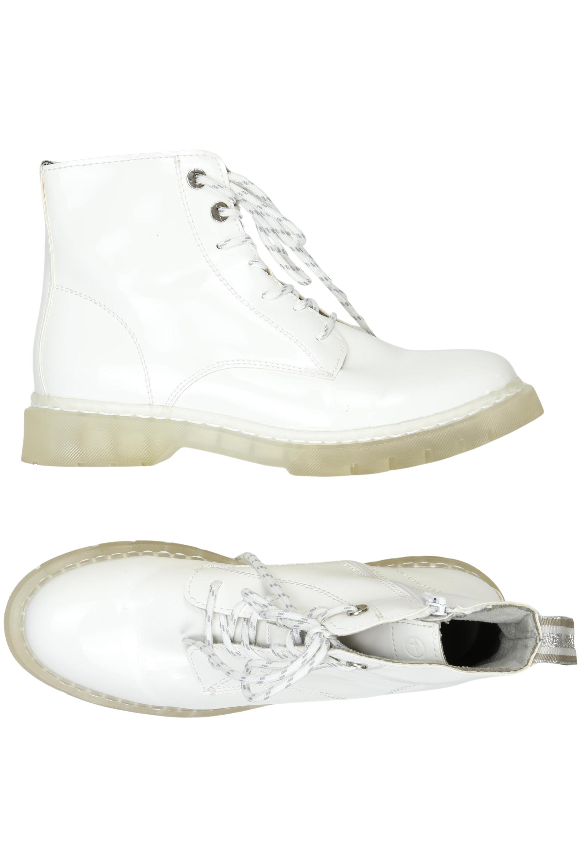 

Tamaris Damen Stiefelette, weiß, Gr. 42