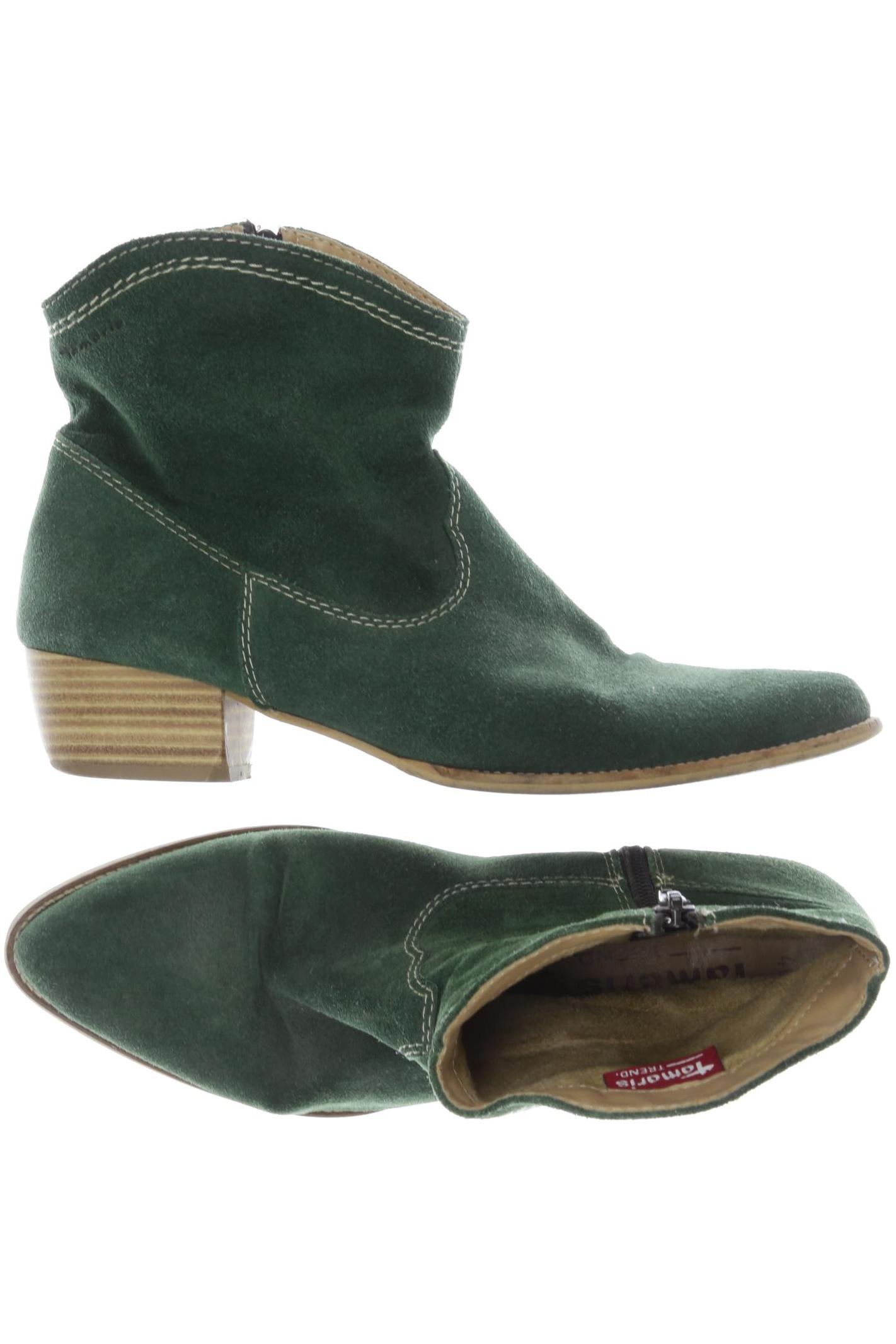 

Tamaris Damen Stiefelette, grün, Gr. 40