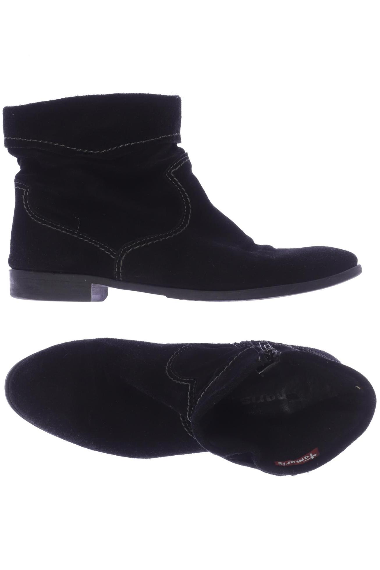 

Tamaris Damen Stiefelette, schwarz