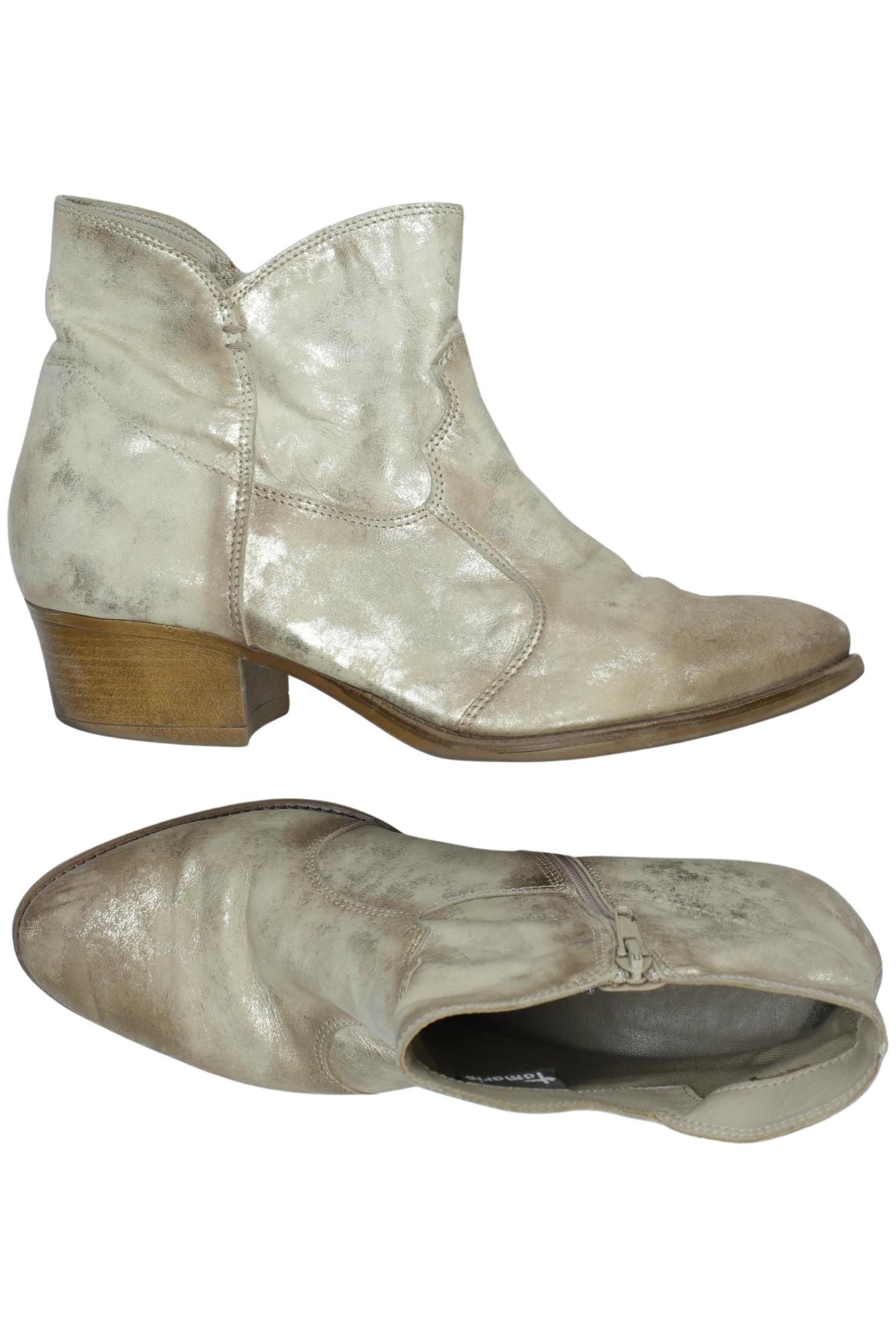 

Tamaris Damen Stiefelette, silber, Gr. 41
