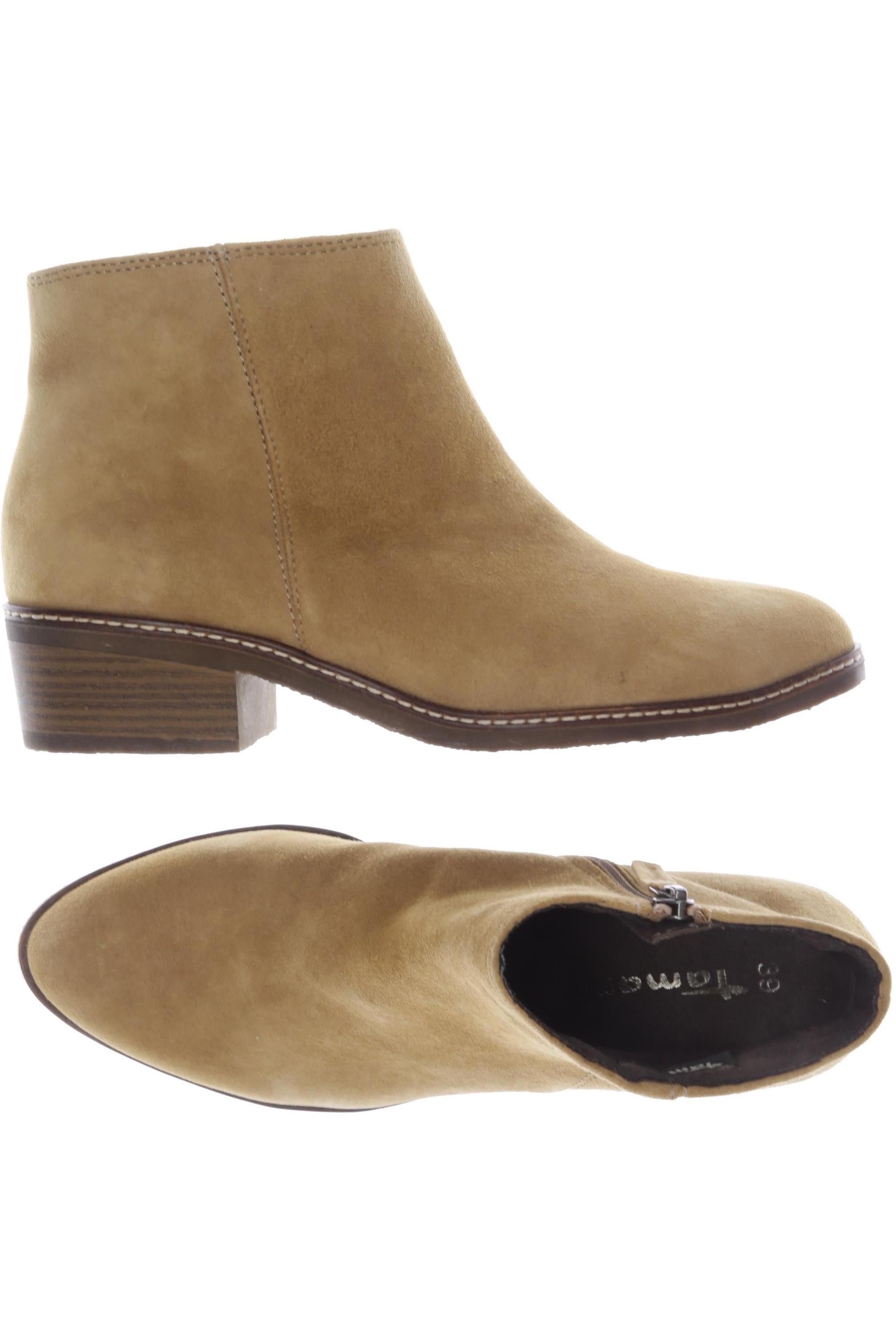 

Tamaris Damen Stiefelette, beige, Gr. 39