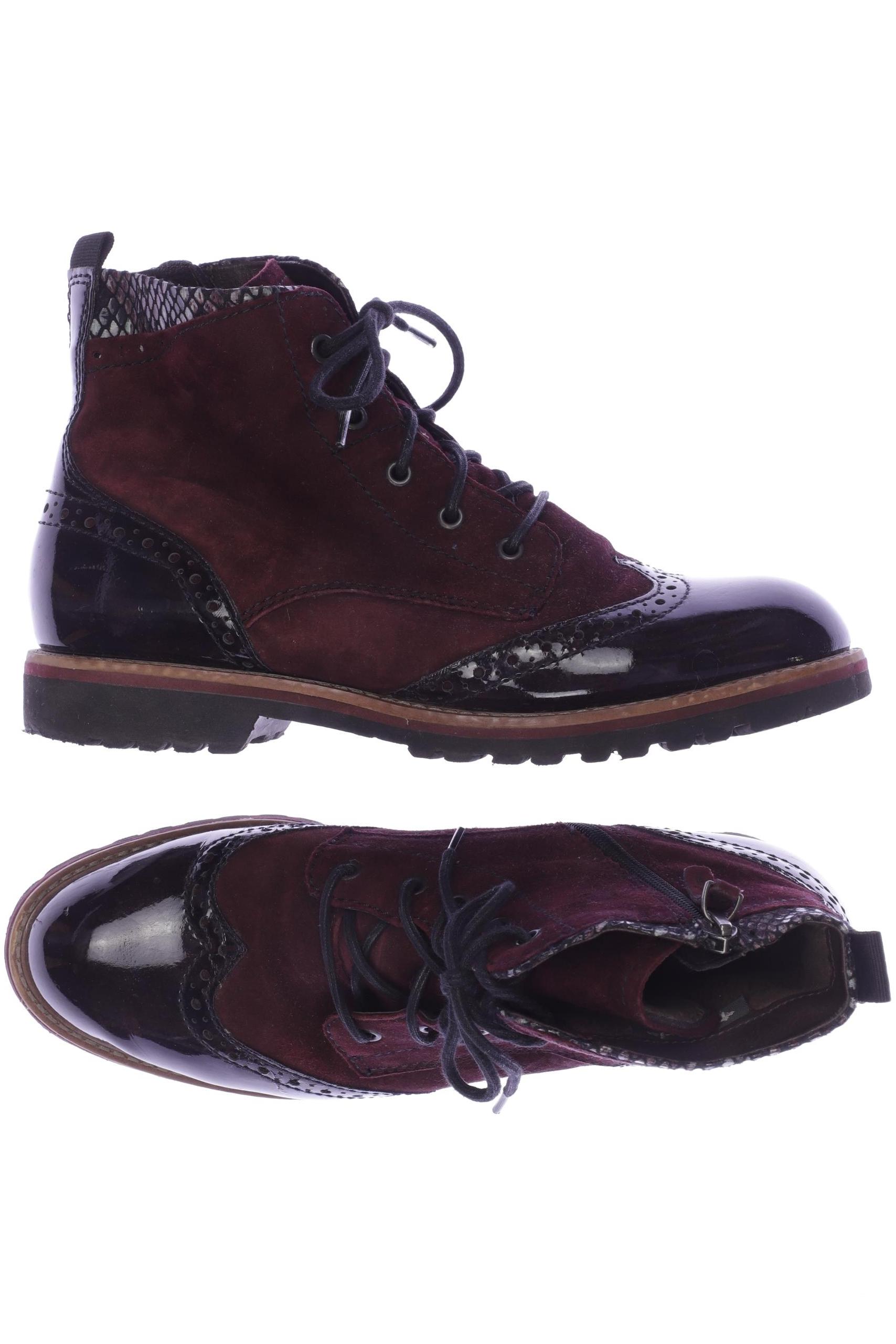 

Tamaris Damen Stiefelette, bordeaux, Gr. 39