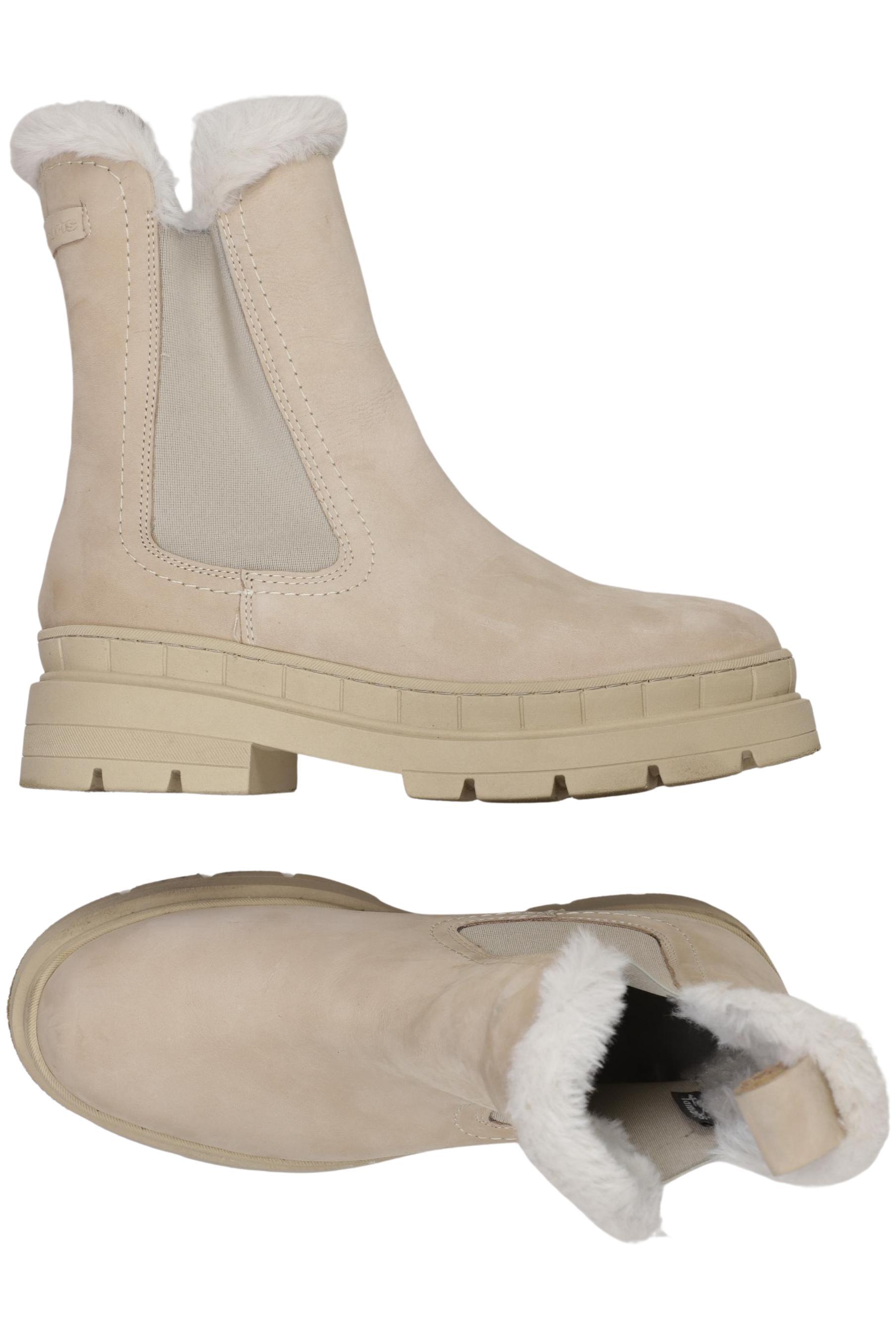 

Tamaris Damen Stiefelette, beige, Gr. 38